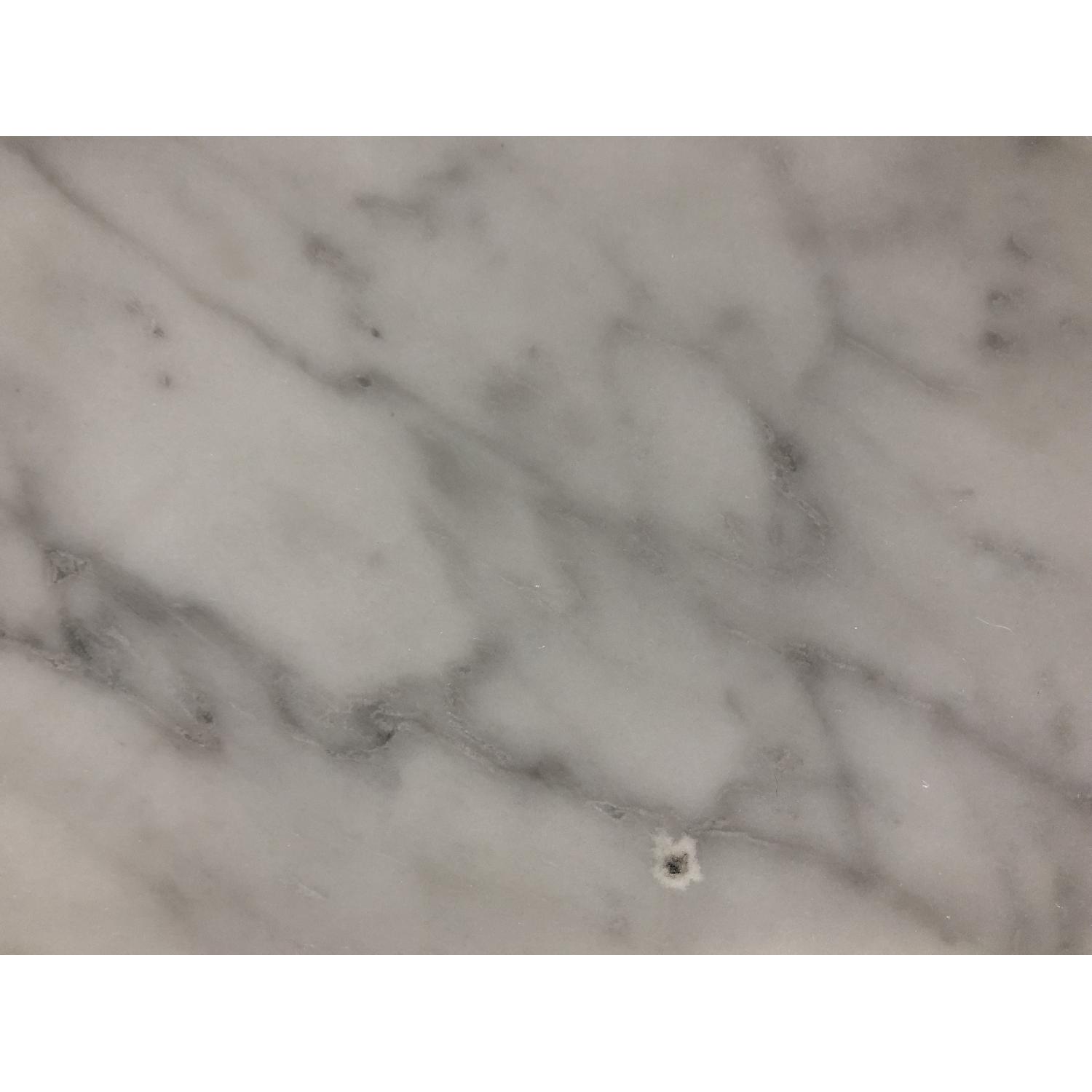 Pottery Barn Marble Top Dining Table - image-6