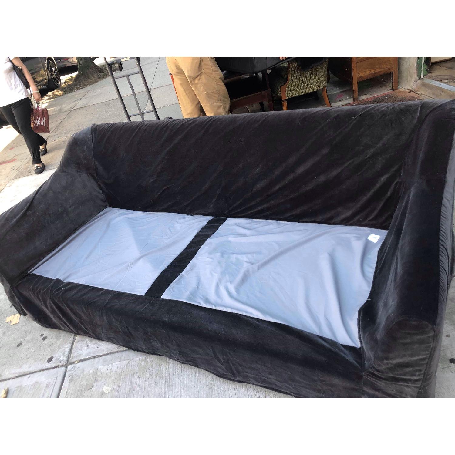 Ikea Grey Slipcovered Sofa - image-10