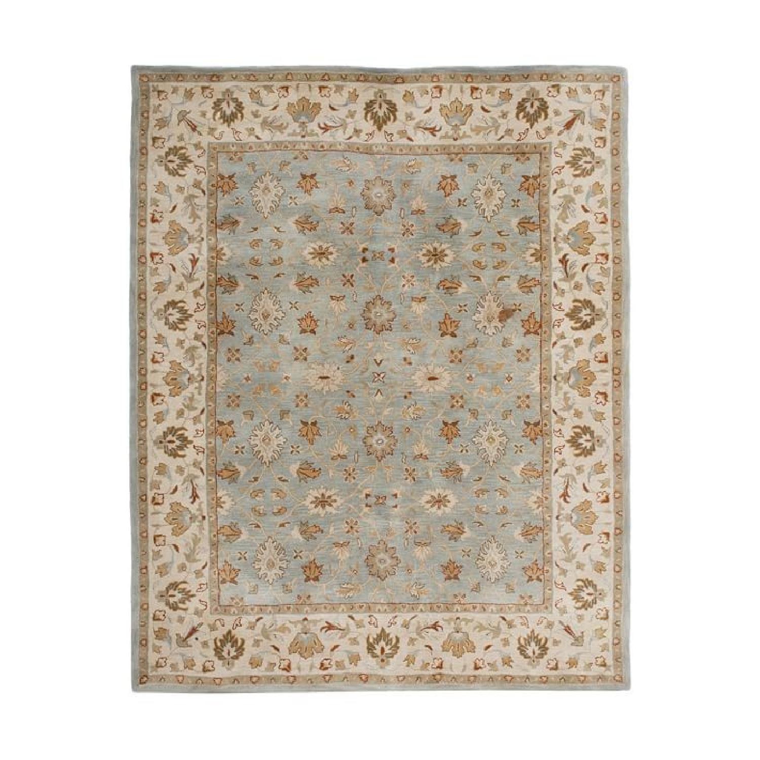 Pottery Barn Malika Pure Wool Persian Rug AptDeco