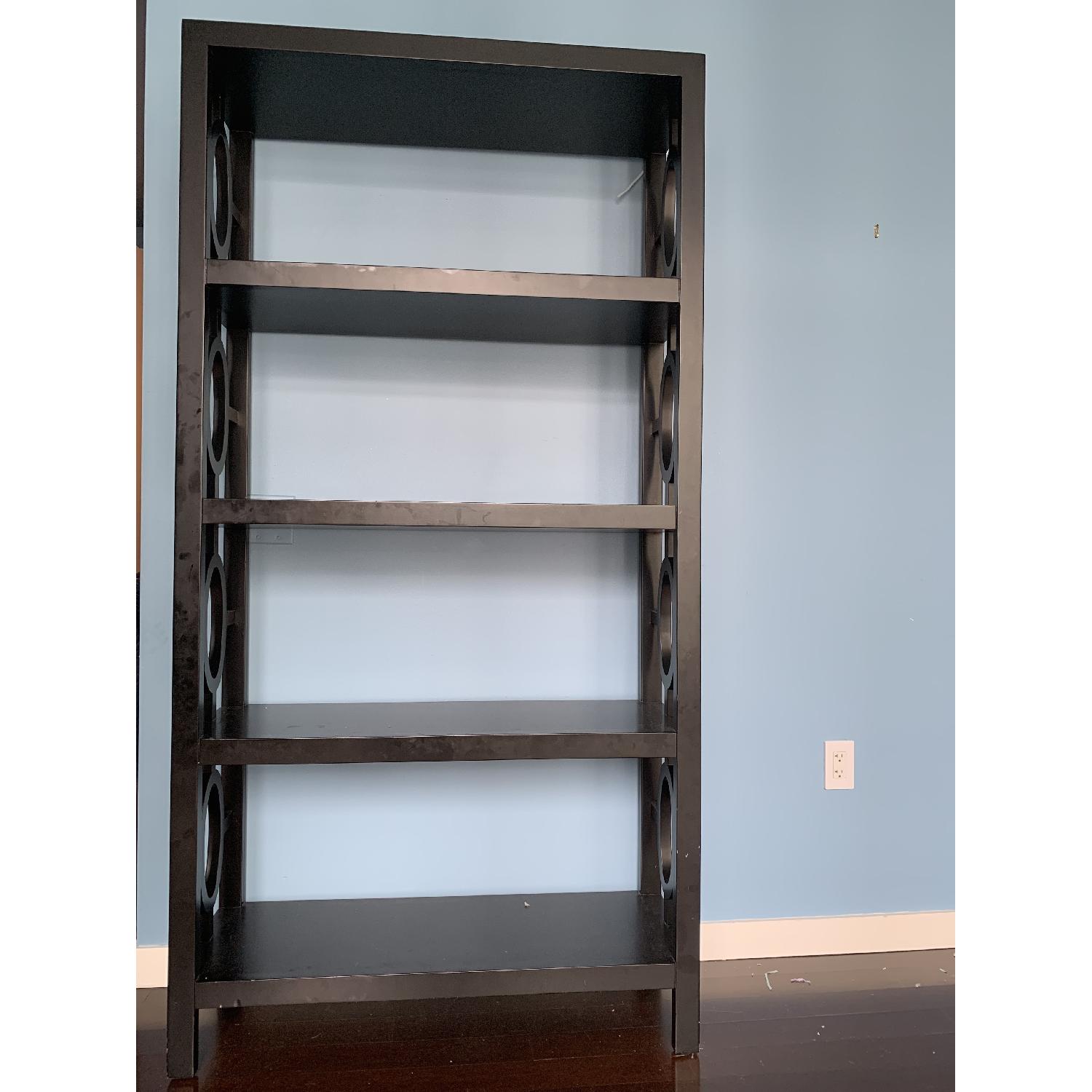 Wisteria Glam Hollywood Regency Etagere Bookshelf - image-1