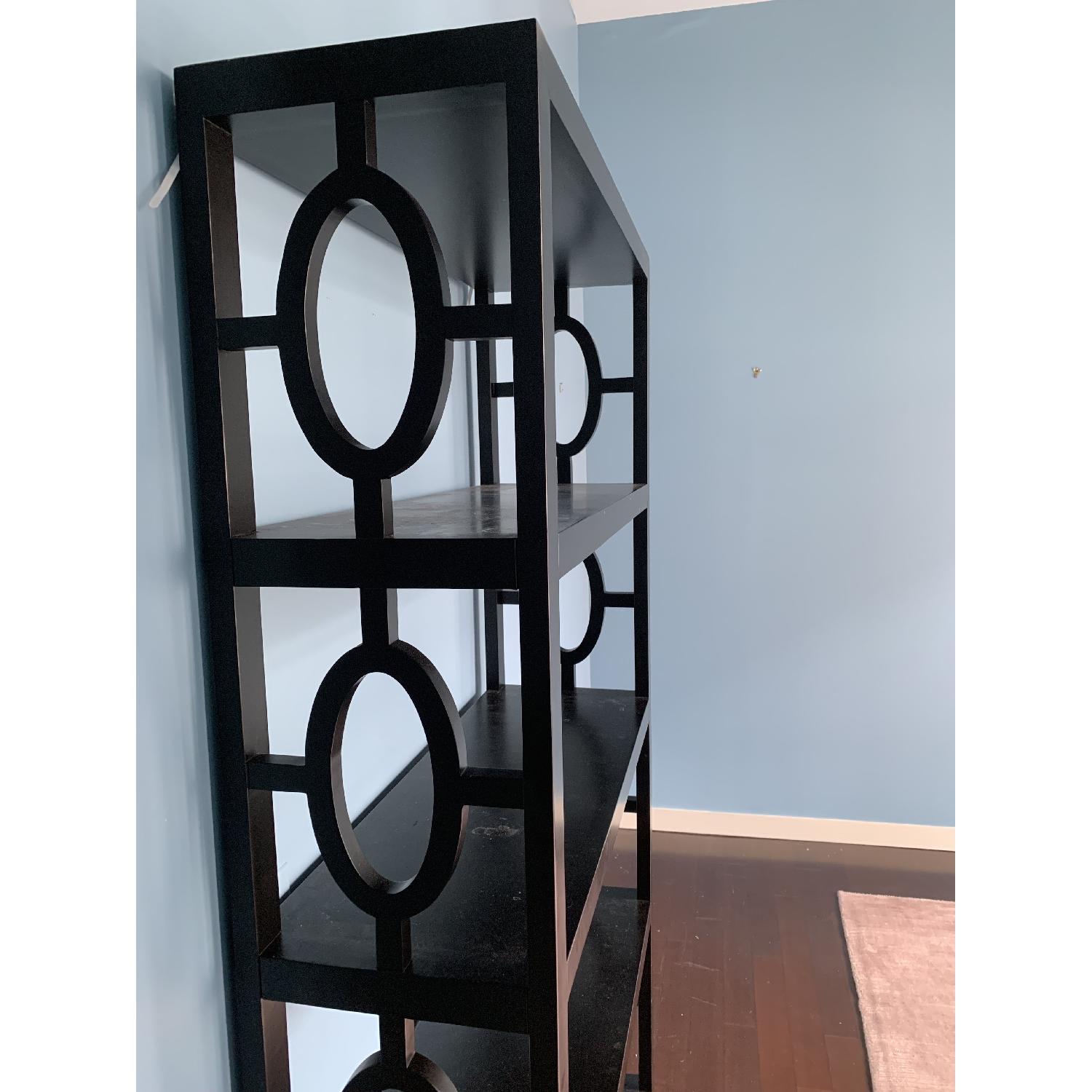 Wisteria Glam Hollywood Regency Etagere Bookshelf - image-4