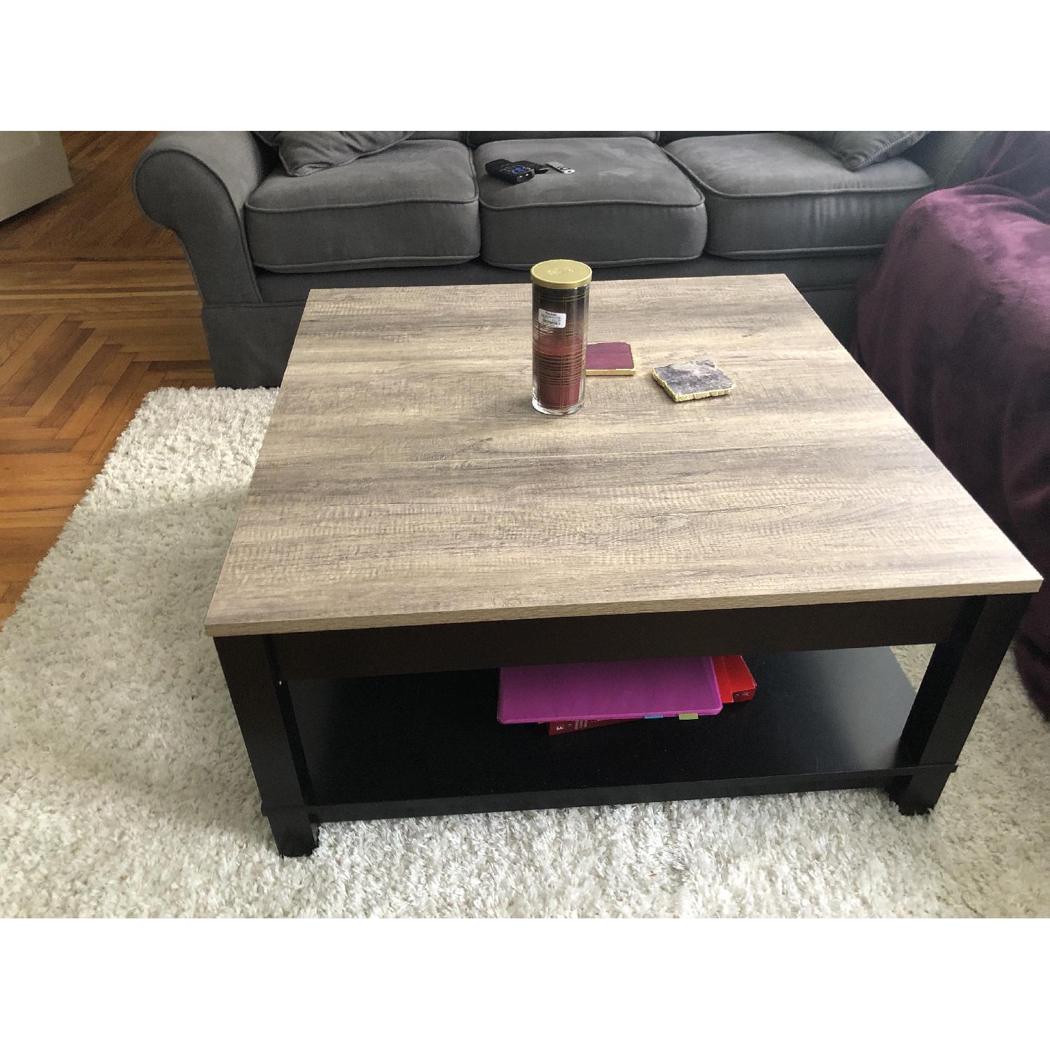 Ameriwood Home Carver Black Coffee Table - image-3