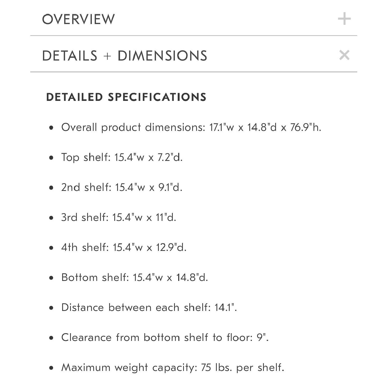 West Elm Ladder Narrow Bookshelf in White/Espresso - image-2