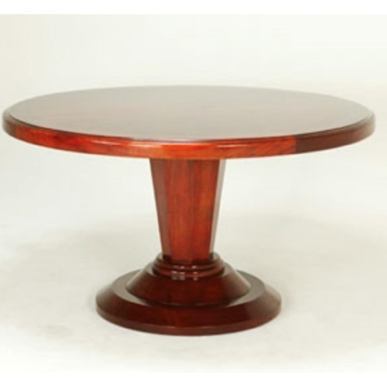 Bausman Round Dining Table w/ Leaf - image-4