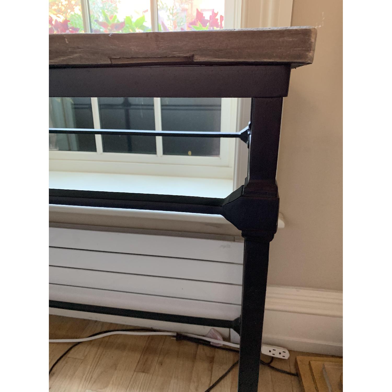 Pottery Barn Parquet Reclaimed Wood Console Table - image-4
