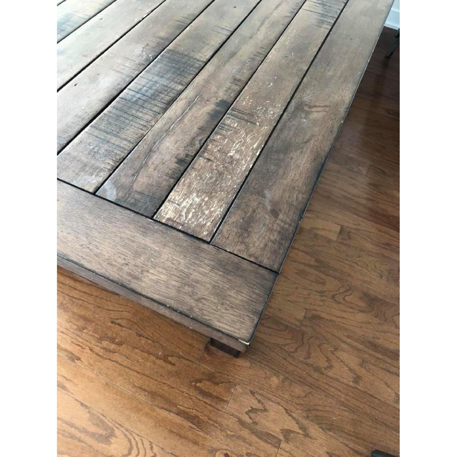 World Market Extension Wood Dining Table - image-6