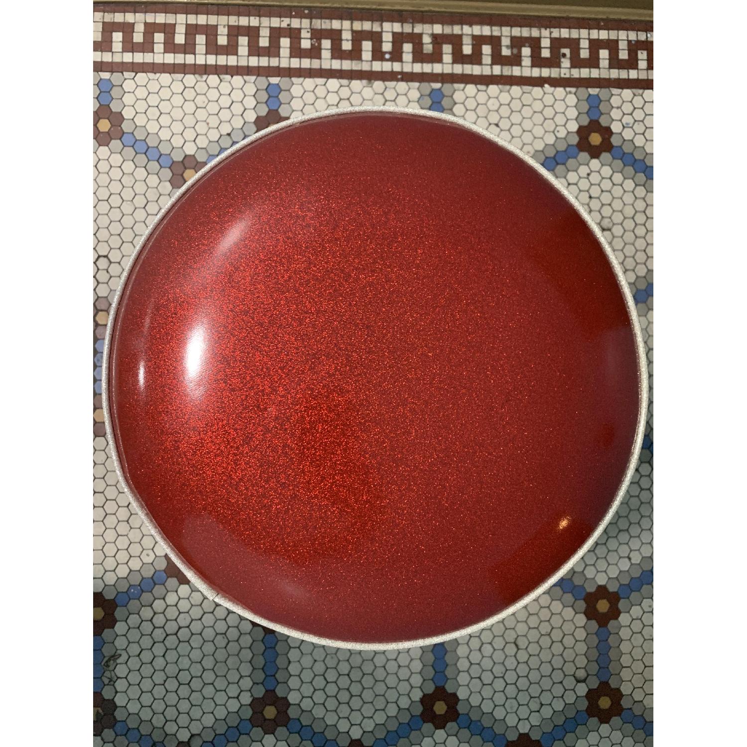 Retro Red Bar Stools - image-4