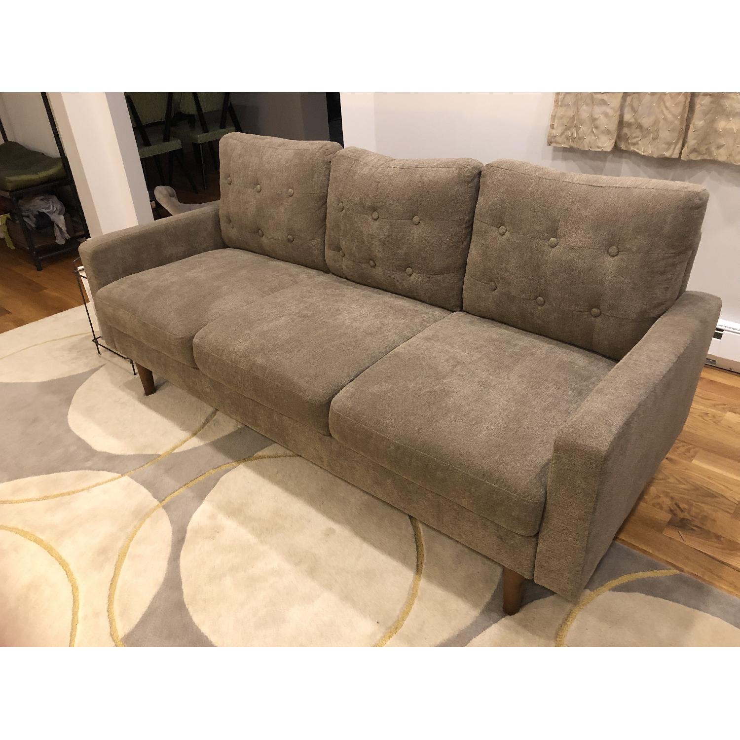 Mercury Row Maliana Brown Sofa - image-4