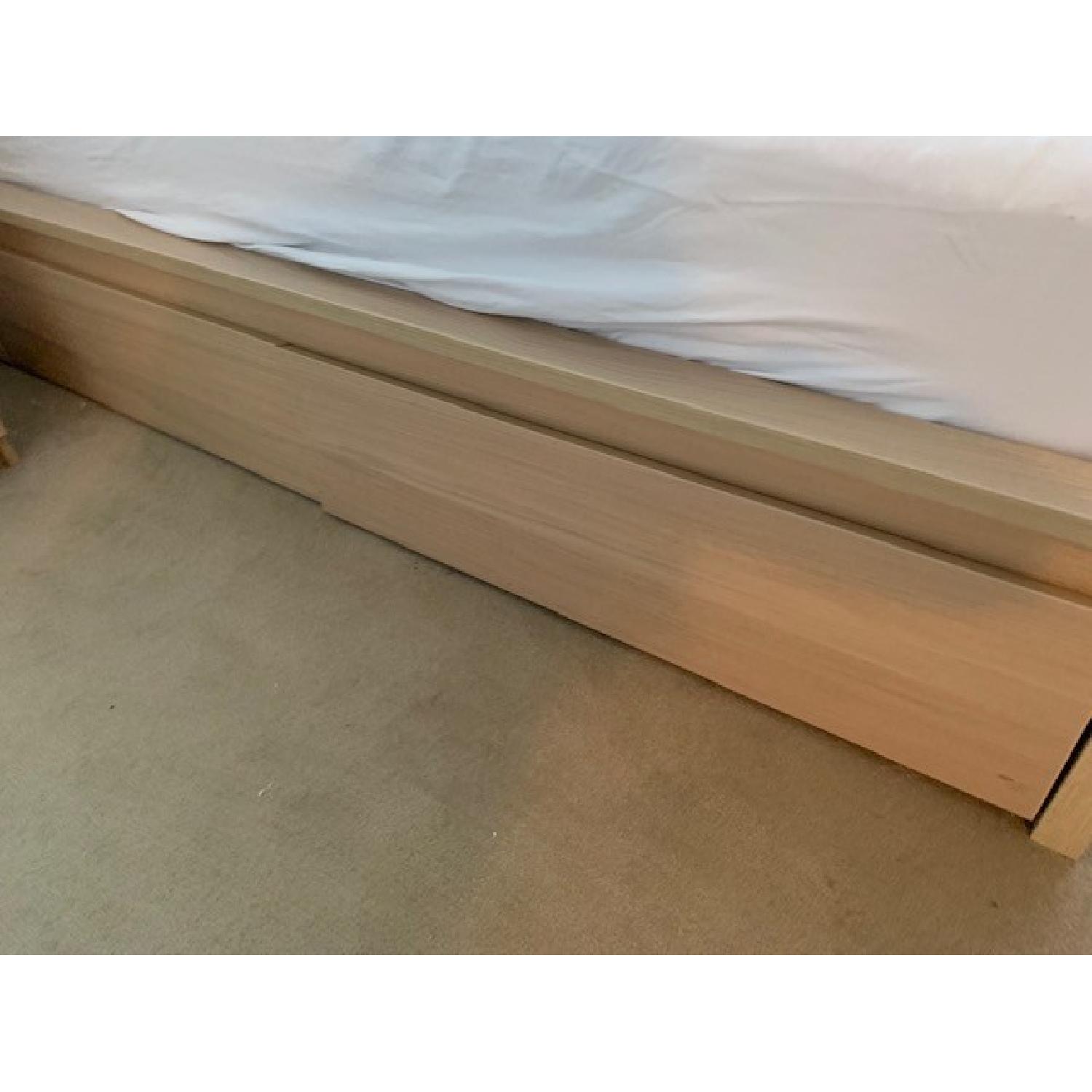 Ikea Malm High Bed Frame W 2 Storage Drawers Aptdeco