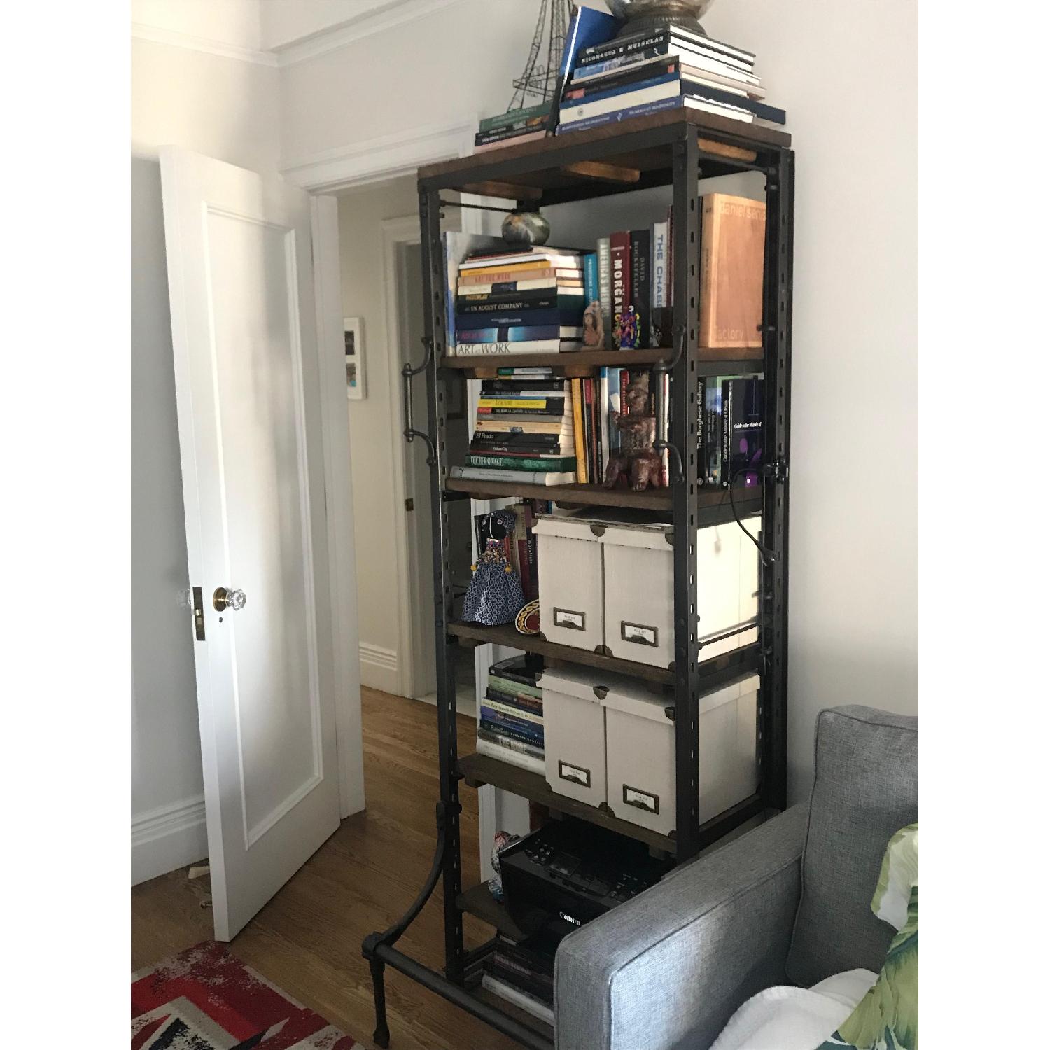 Restoration Hardware French Library Narrow Bookcase - image-2