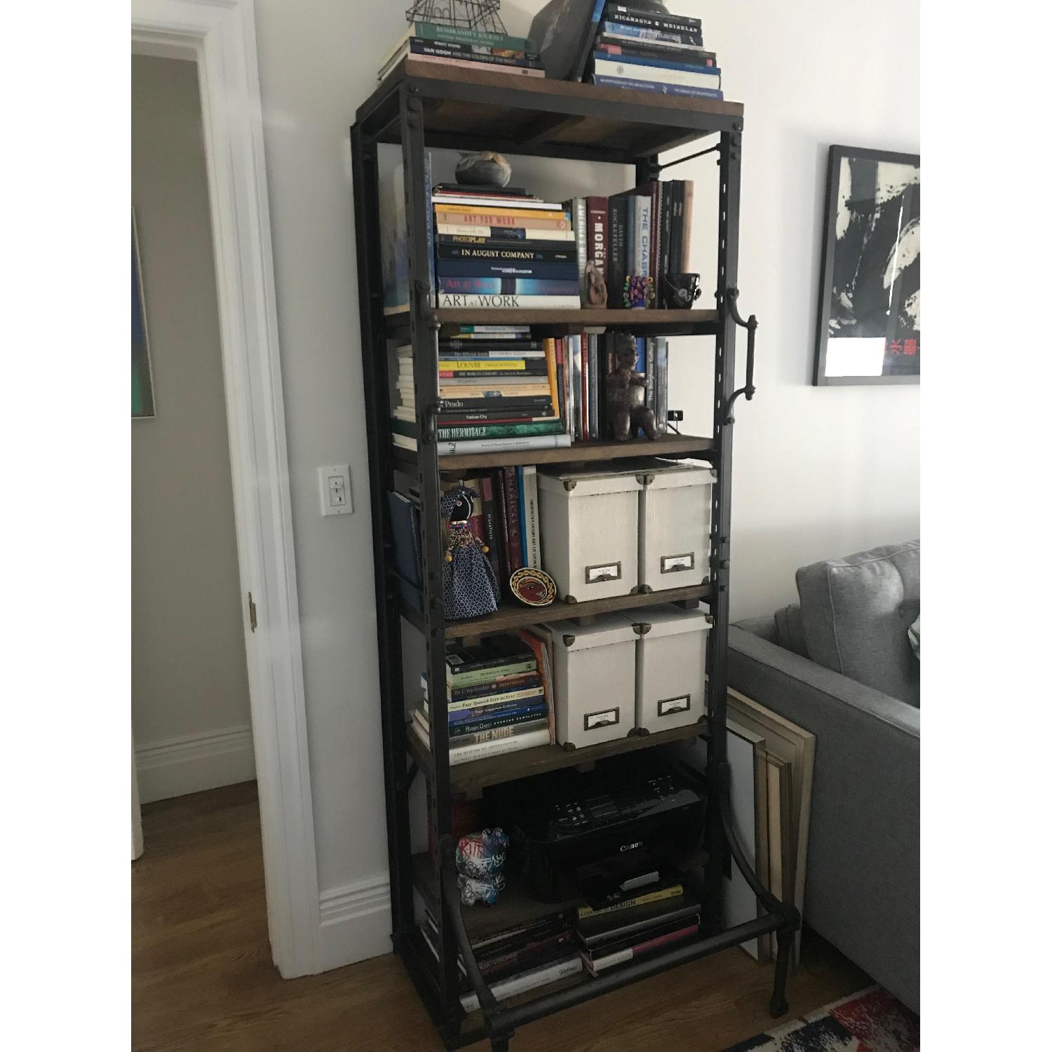 Restoration Hardware French Library Narrow Bookcase - image-3