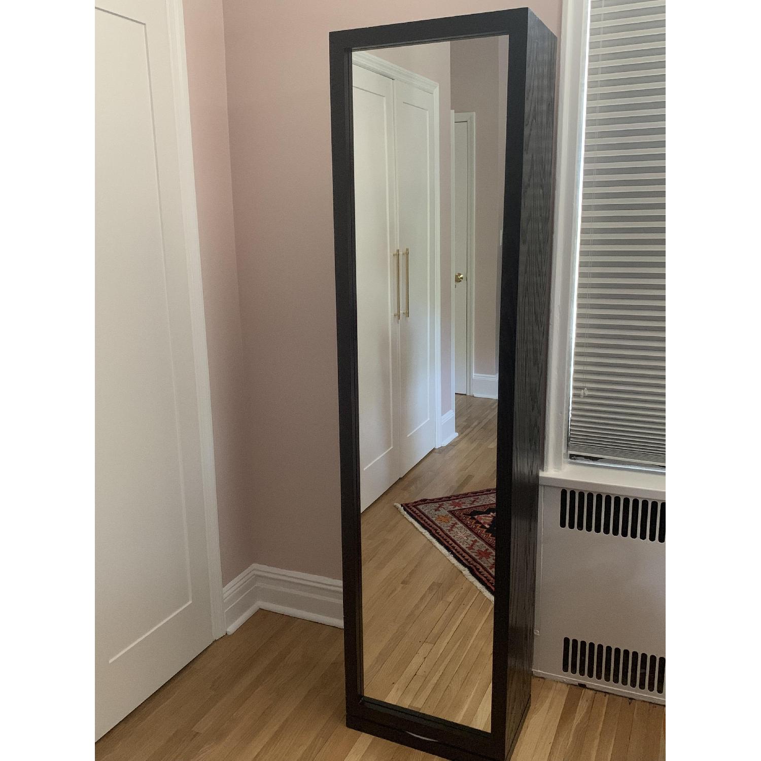 Design Within Reach Rotating Storage Cabinet w/ Mirror Front - image-1