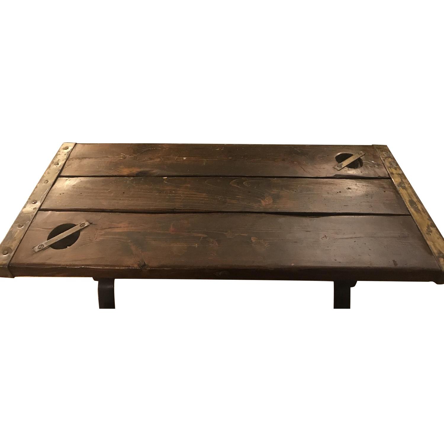 Ship Hatch Door Coffee Table AptDeco