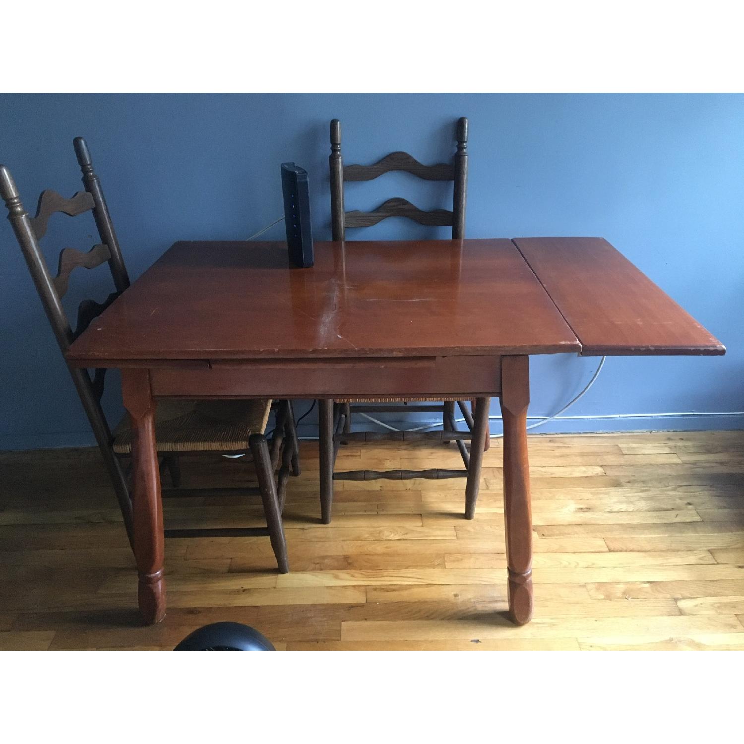 Antique Hale Solid Maple Table - image-1