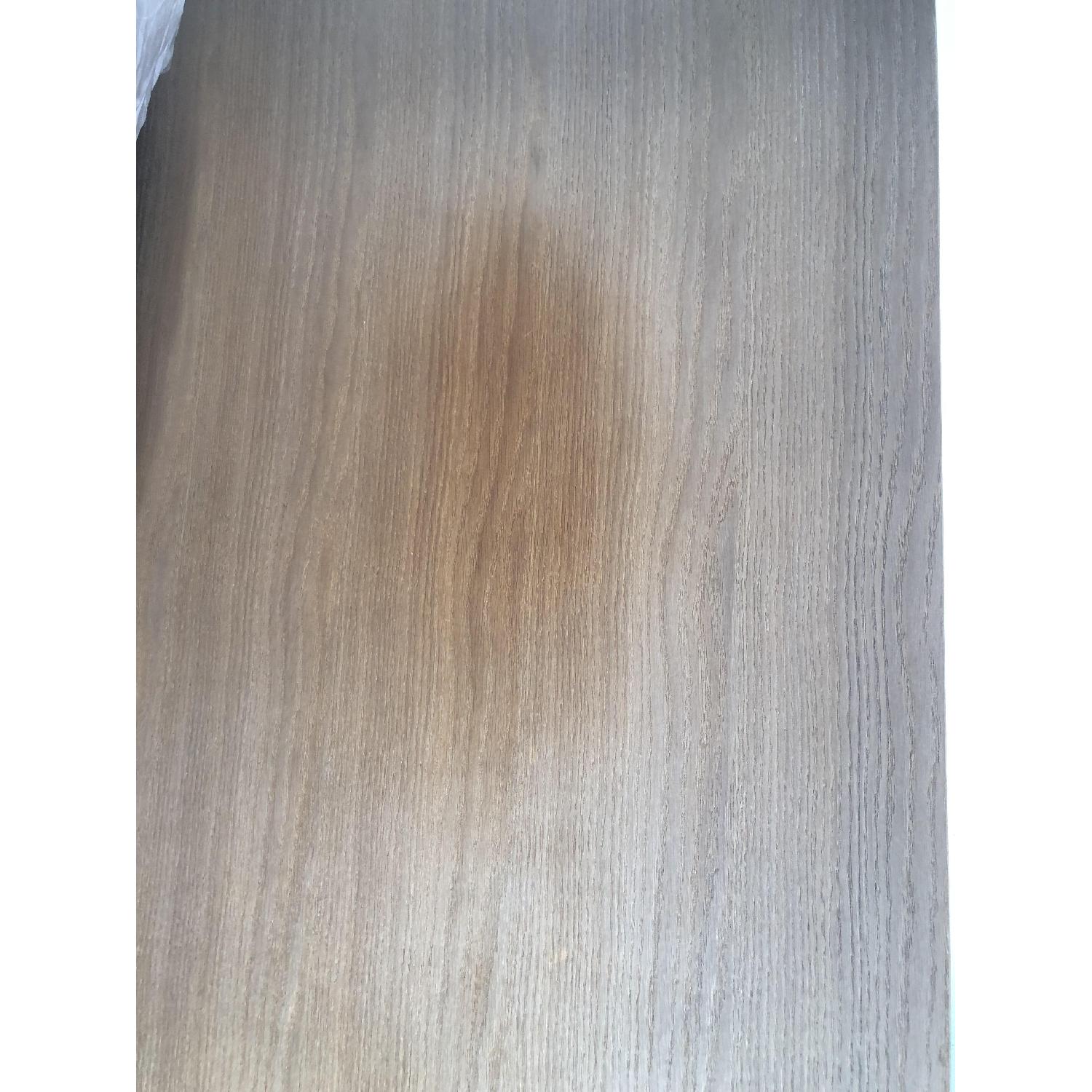 CB2 Wood Queen Size Canopy Bed - image-5