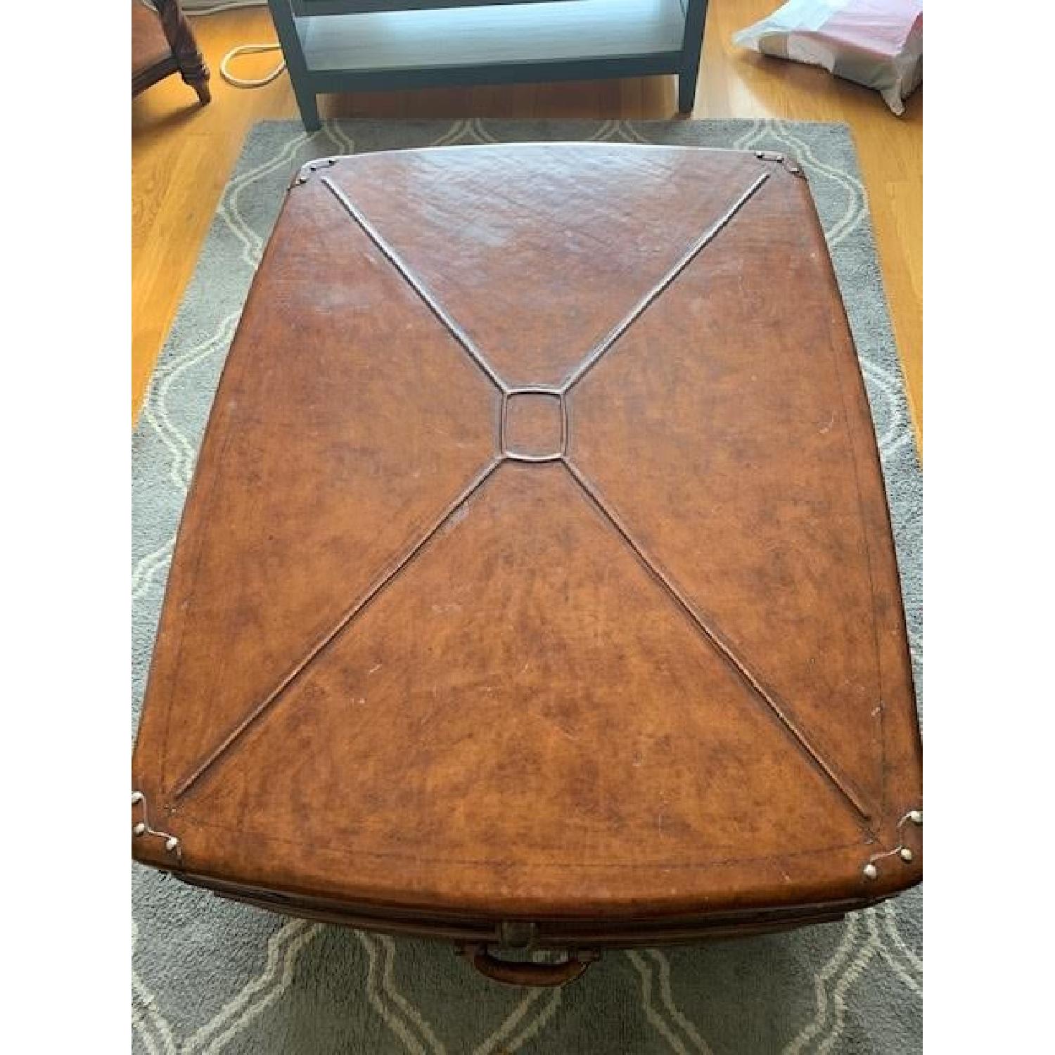 Thomasville Wood Trunk/Coffee Table - image-2