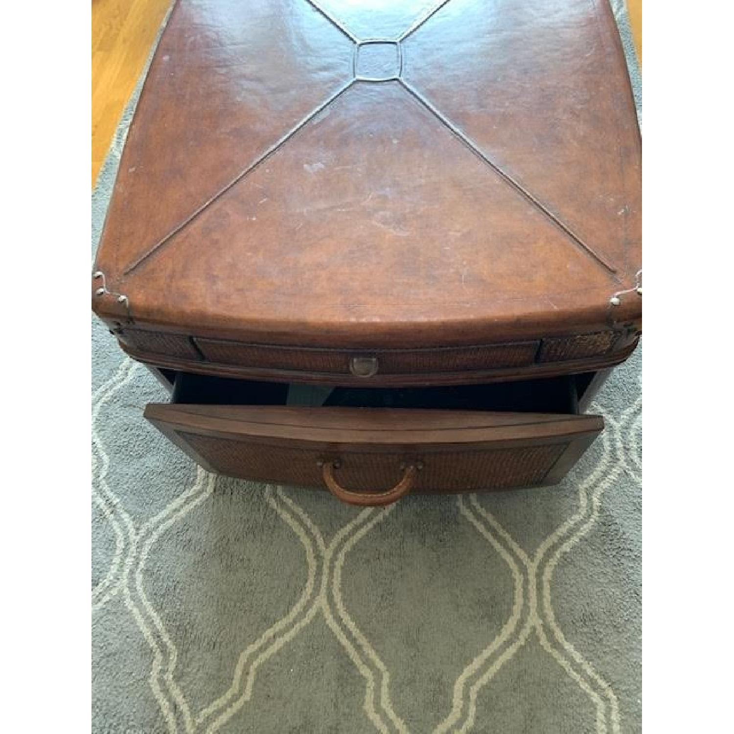 Thomasville Wood Trunk/Coffee Table - image-5