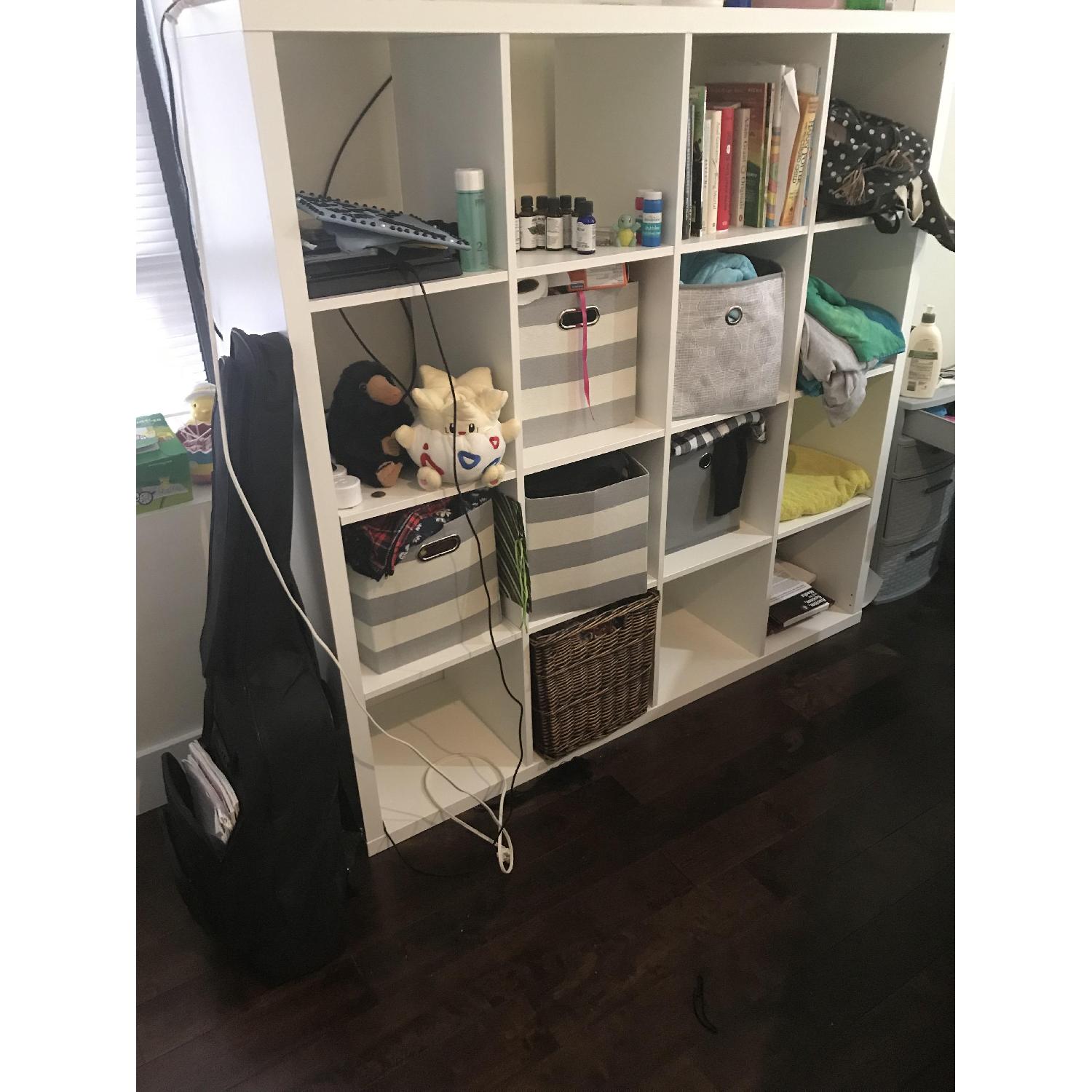 Ikea Kallax White Shelf Unit - image-2