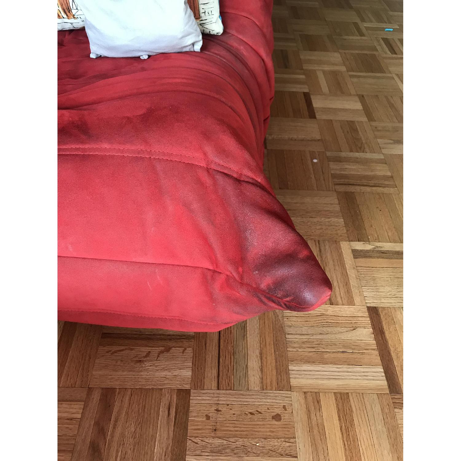 Ligne Roset Togo 3-Piece Red Sectional Sofa - image-5