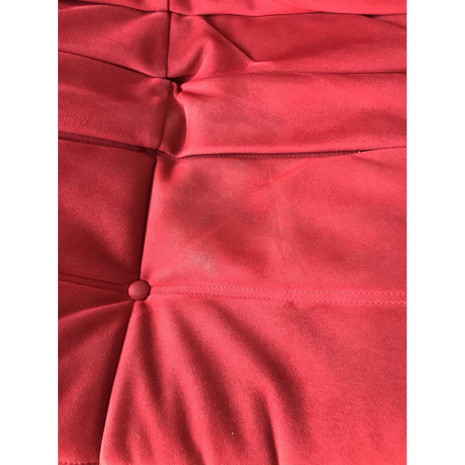 Ligne Roset Togo 3-Piece Red Sectional Sofa - image-6