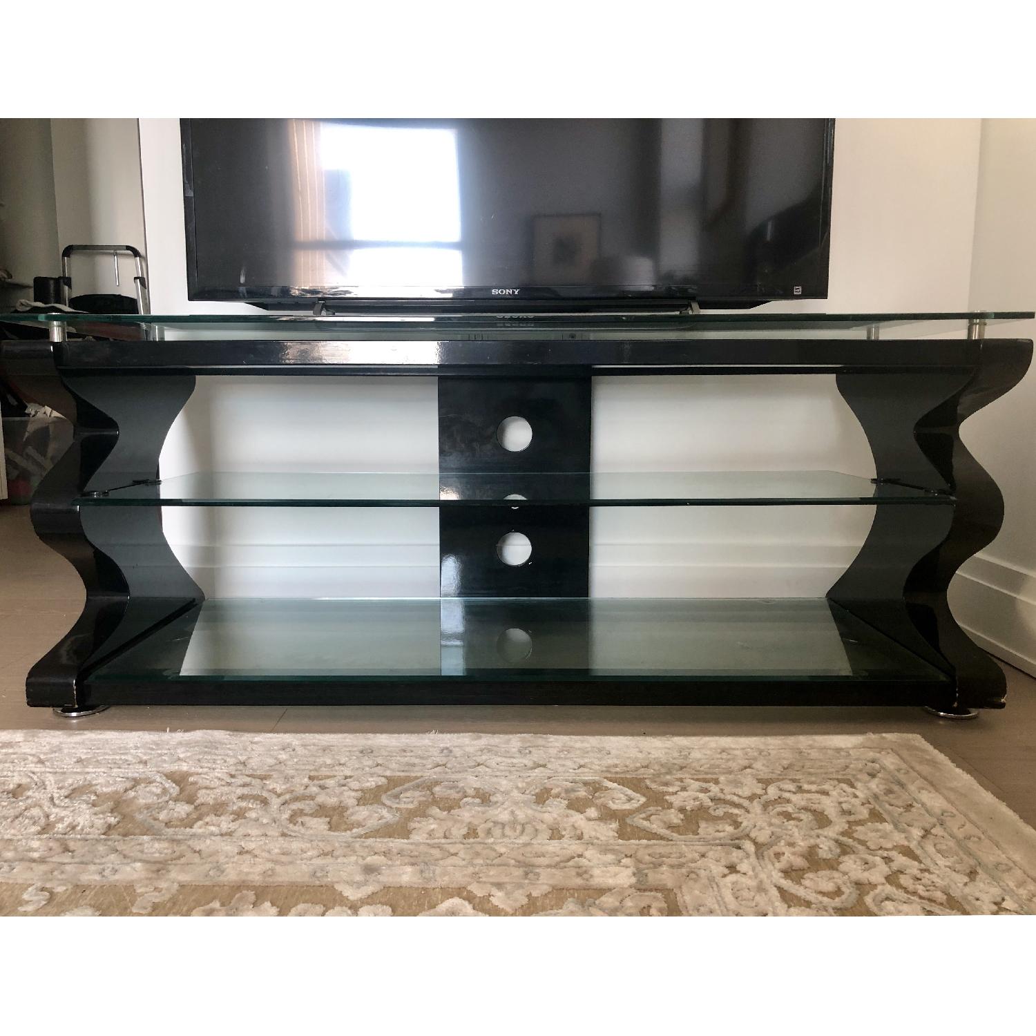 Gecko Steel & Tempered Glass TV Stand - image-2