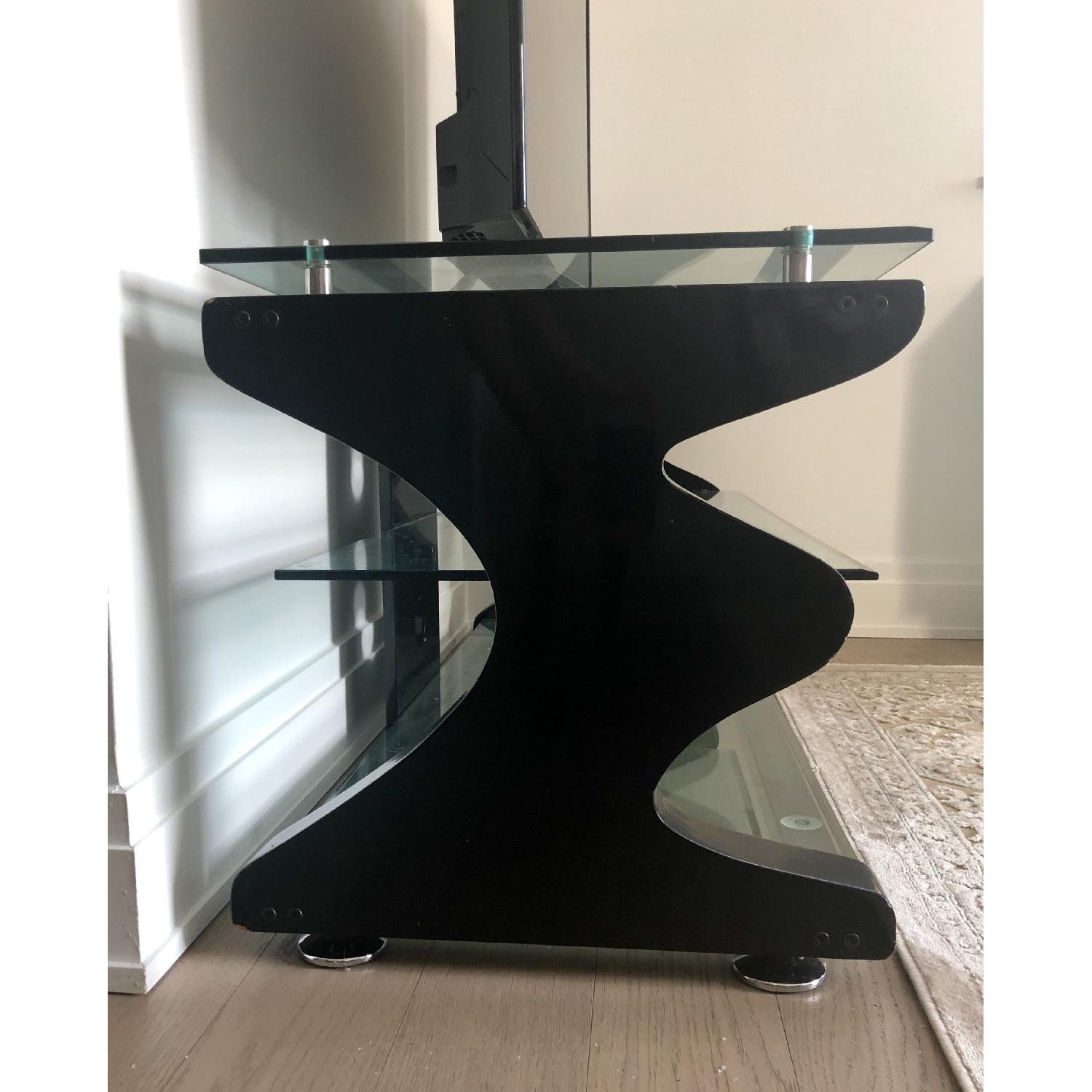 Gecko Steel & Tempered Glass TV Stand - image-4