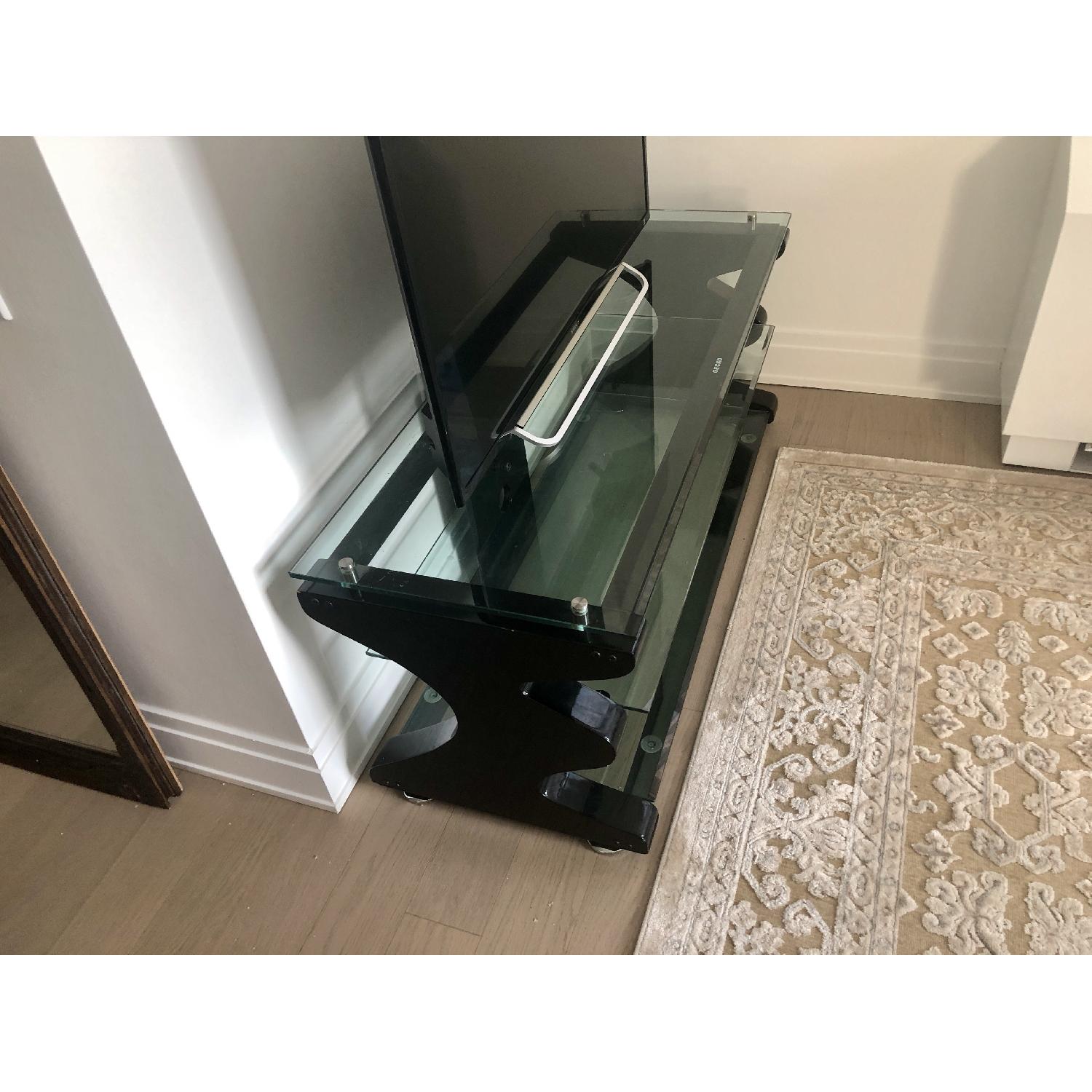 Gecko Steel & Tempered Glass TV Stand - image-5
