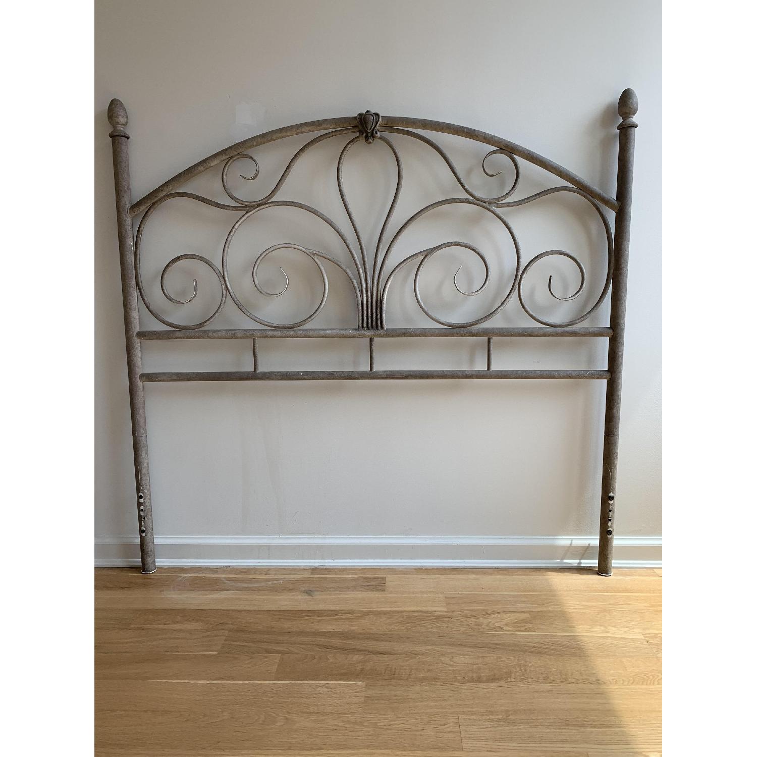Contemporary Full-Size Metal Headboard - image-2