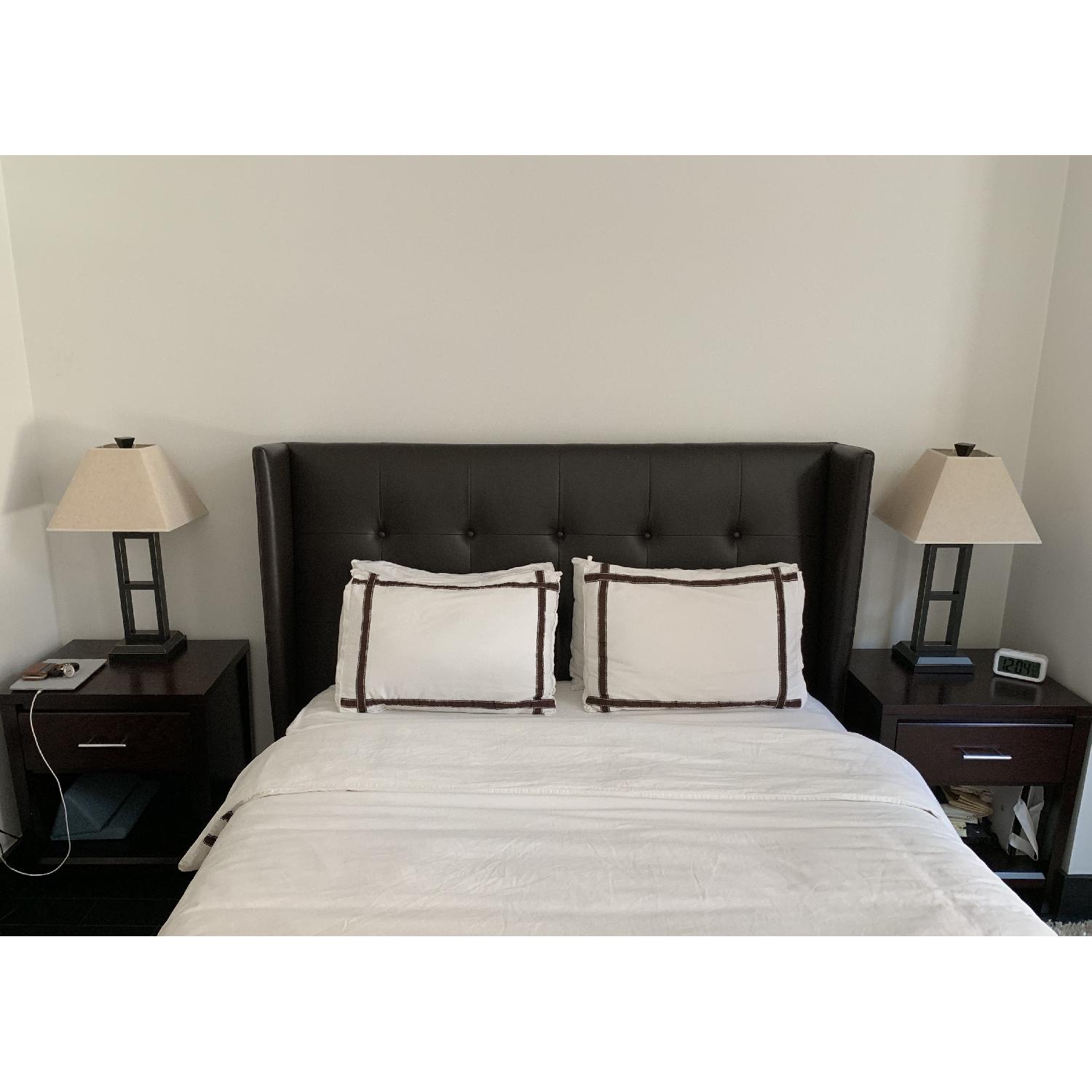 Crate & Barrel Bedside Table Lamps - image-3