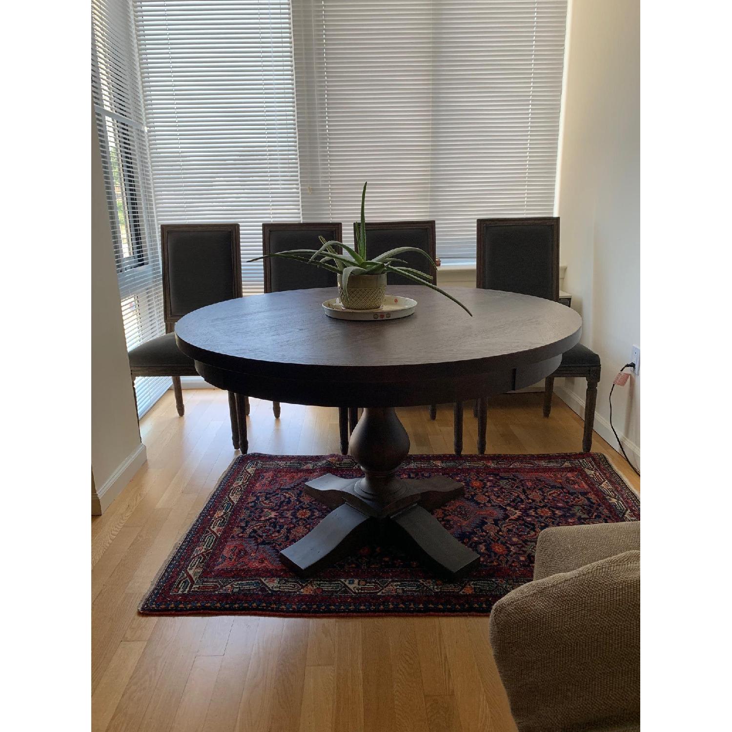 Restoration Hardware 17th C. Round Dining Table AptDeco