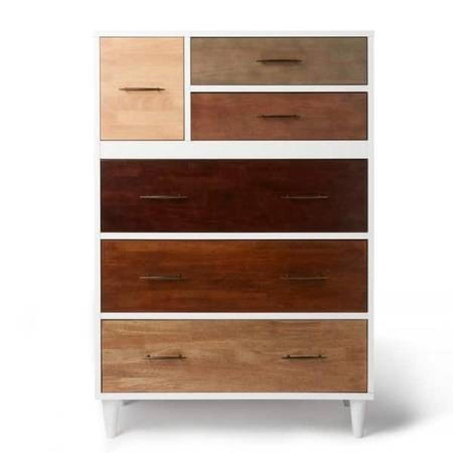 Wood 6-Drawer Chest of Drawers/Dresser - image-0