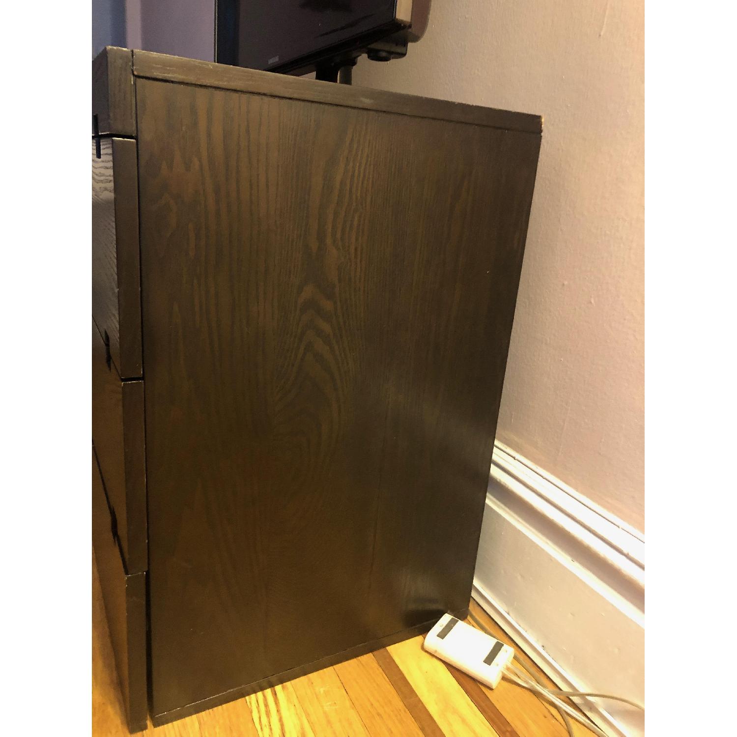 West Elm Square Cutout 3-Drawer Dresser in Chocolate - image-4
