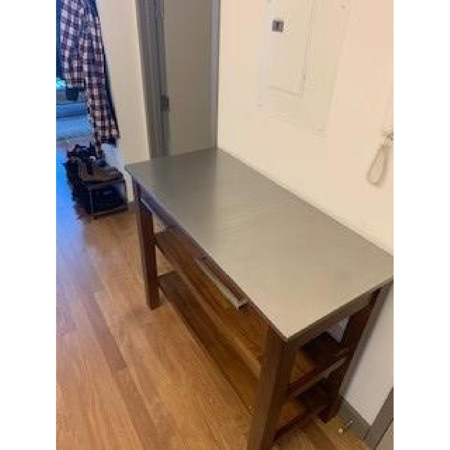 West Elm Rustic Kitchen Prep Counter in Acacia - image-1