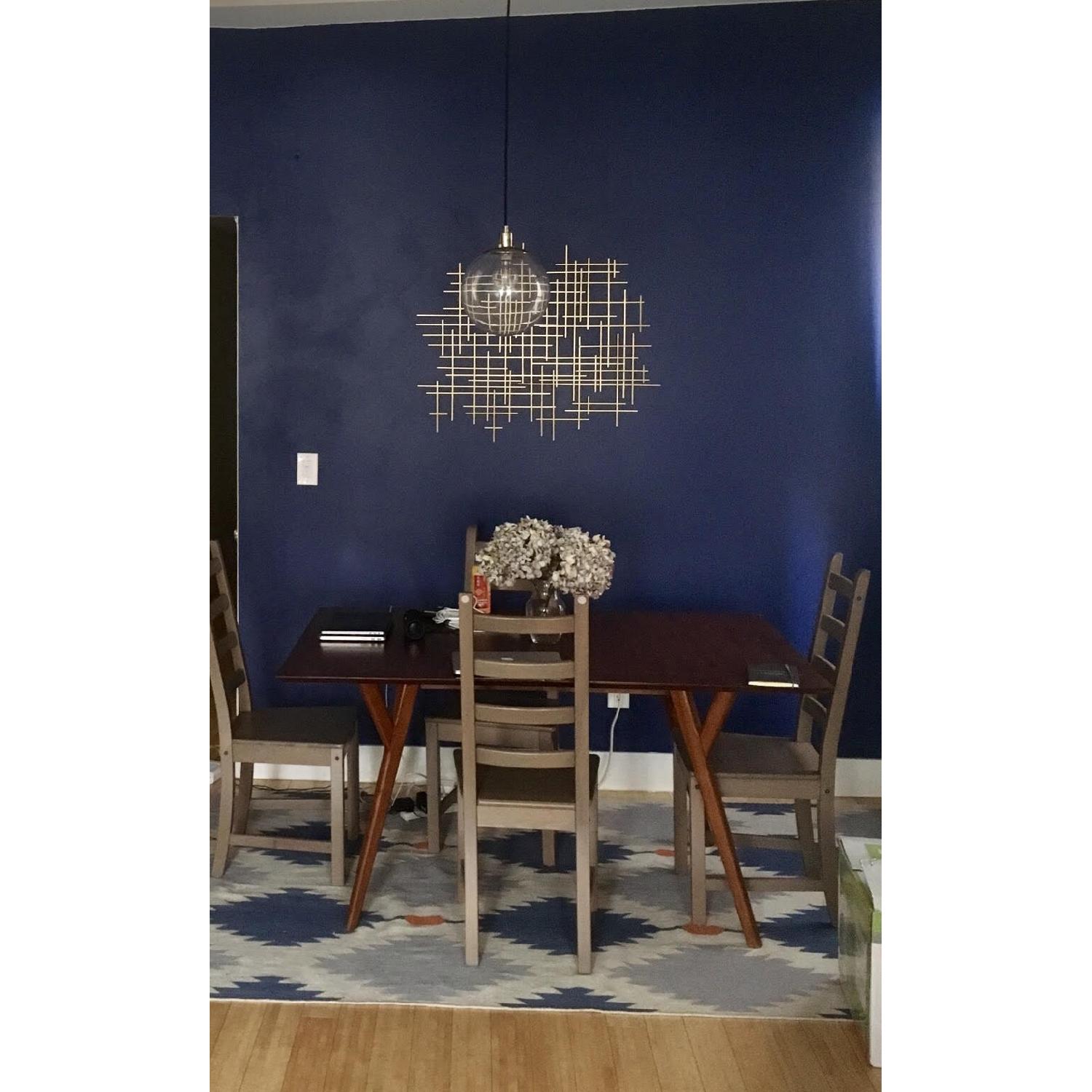 West Elm Mid-century Modern Expandable Dining Table - image-1