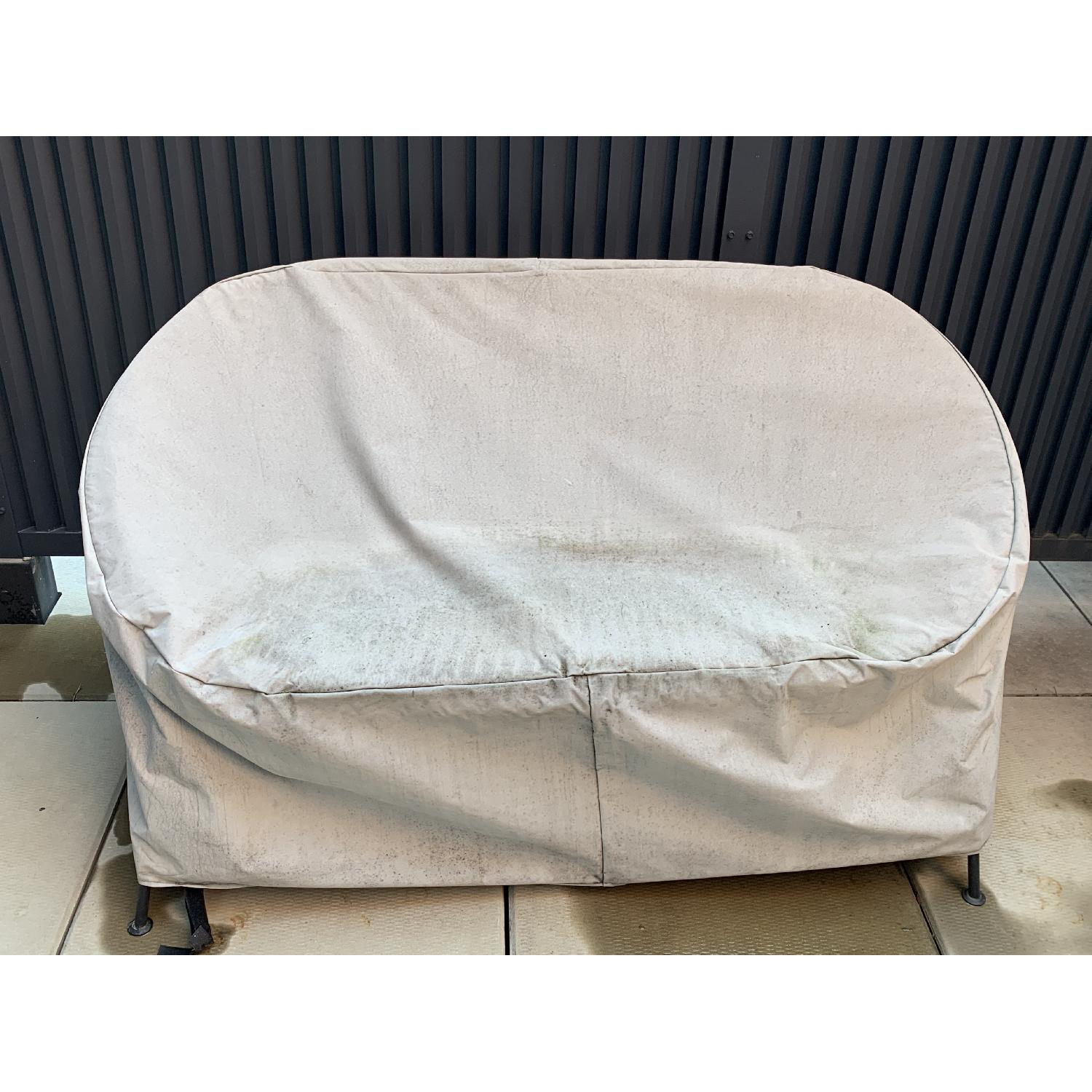 CB2 Ixtapa Outdoor Loveseat - image-2