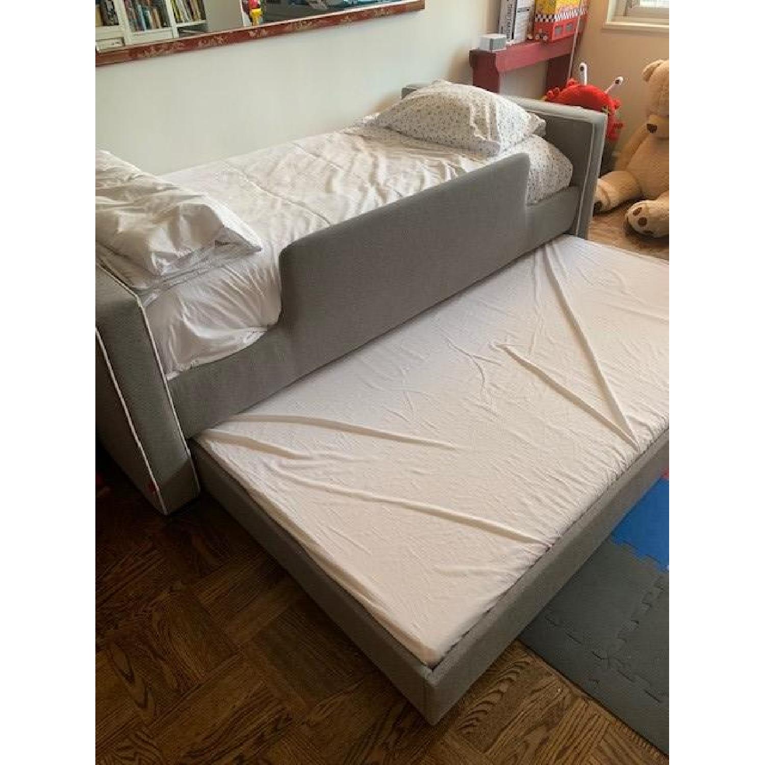 Monte Design Dorma Bed w/ Matching Trundle & 2 Guard Rails - image-1