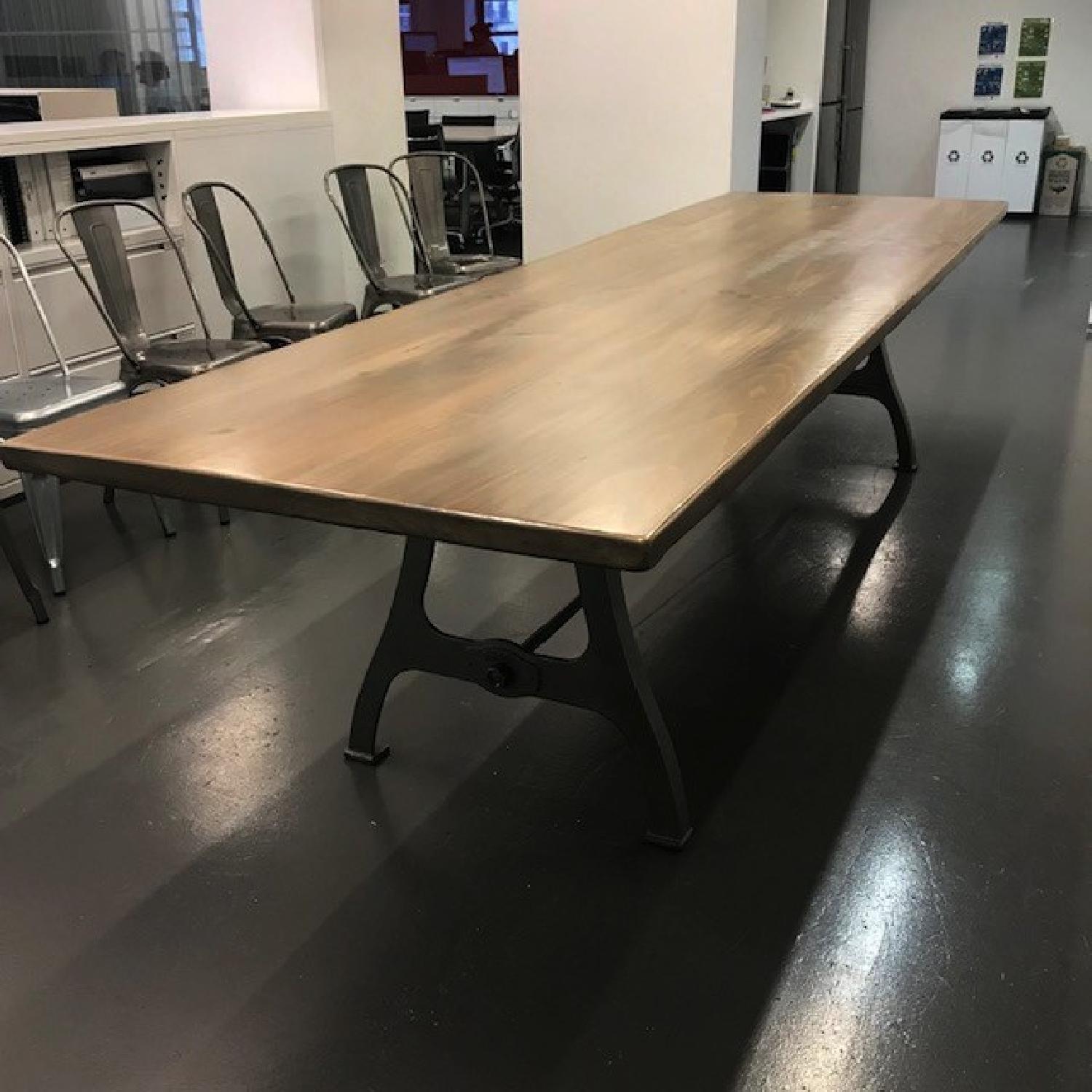 Lorimer Workshop Large Custom Wooden Dining Table - image-4