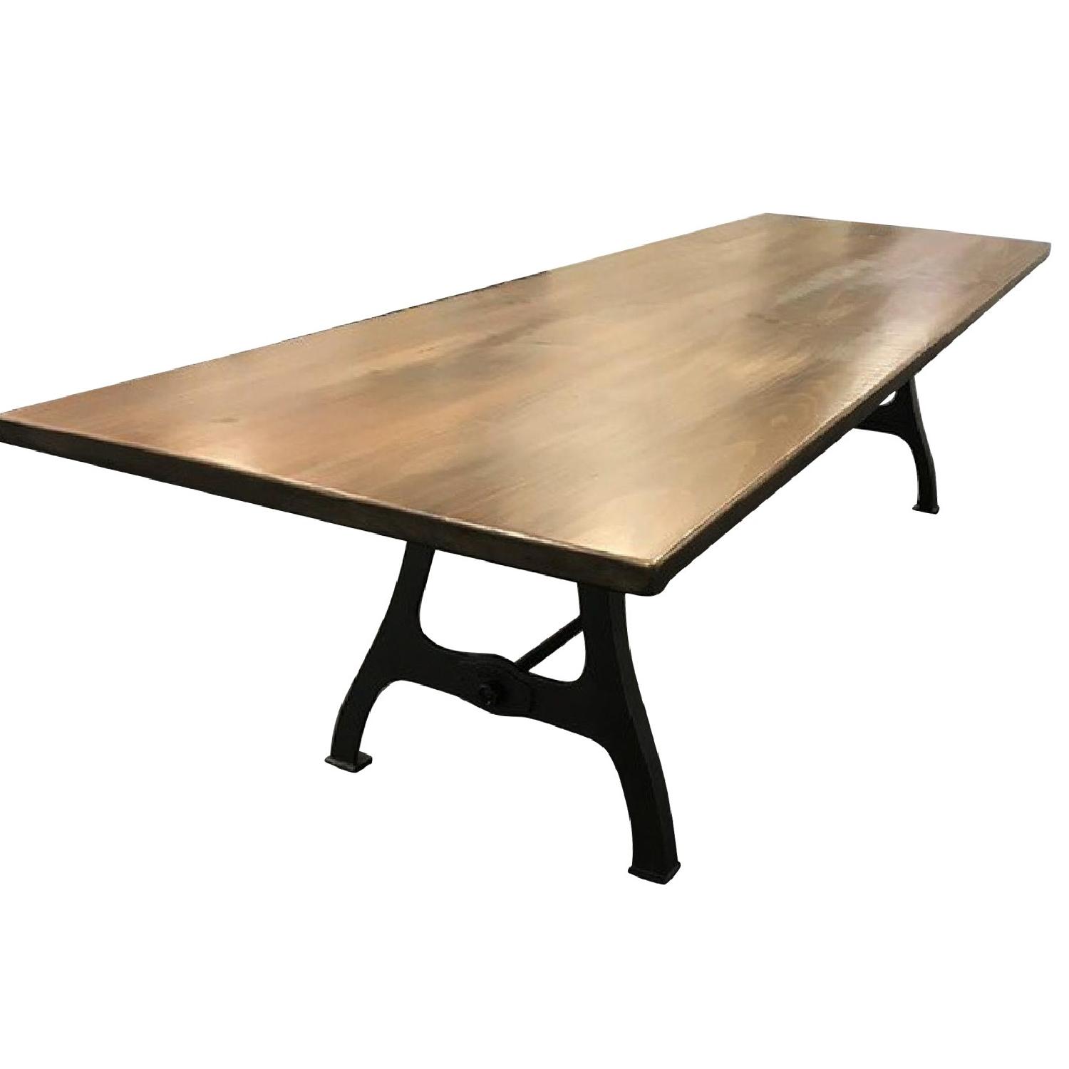 Lorimer Workshop Large Custom Wooden Dining Table - image-0