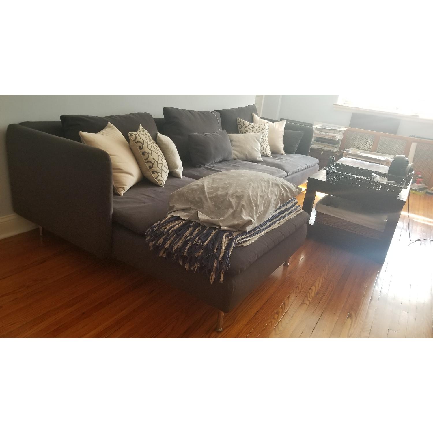 Ikea Soderhamn Modern Sectional Sofa AptDeco