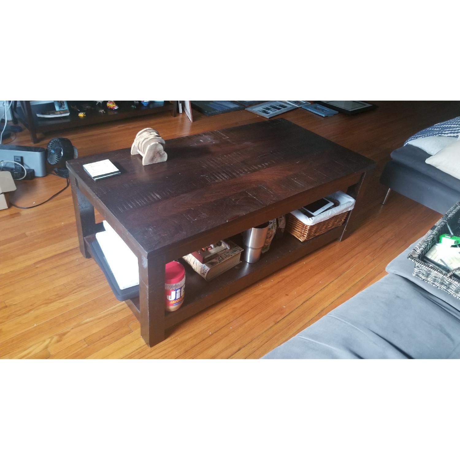 Pier 1 Parsons Solid Coffee Table AptDeco