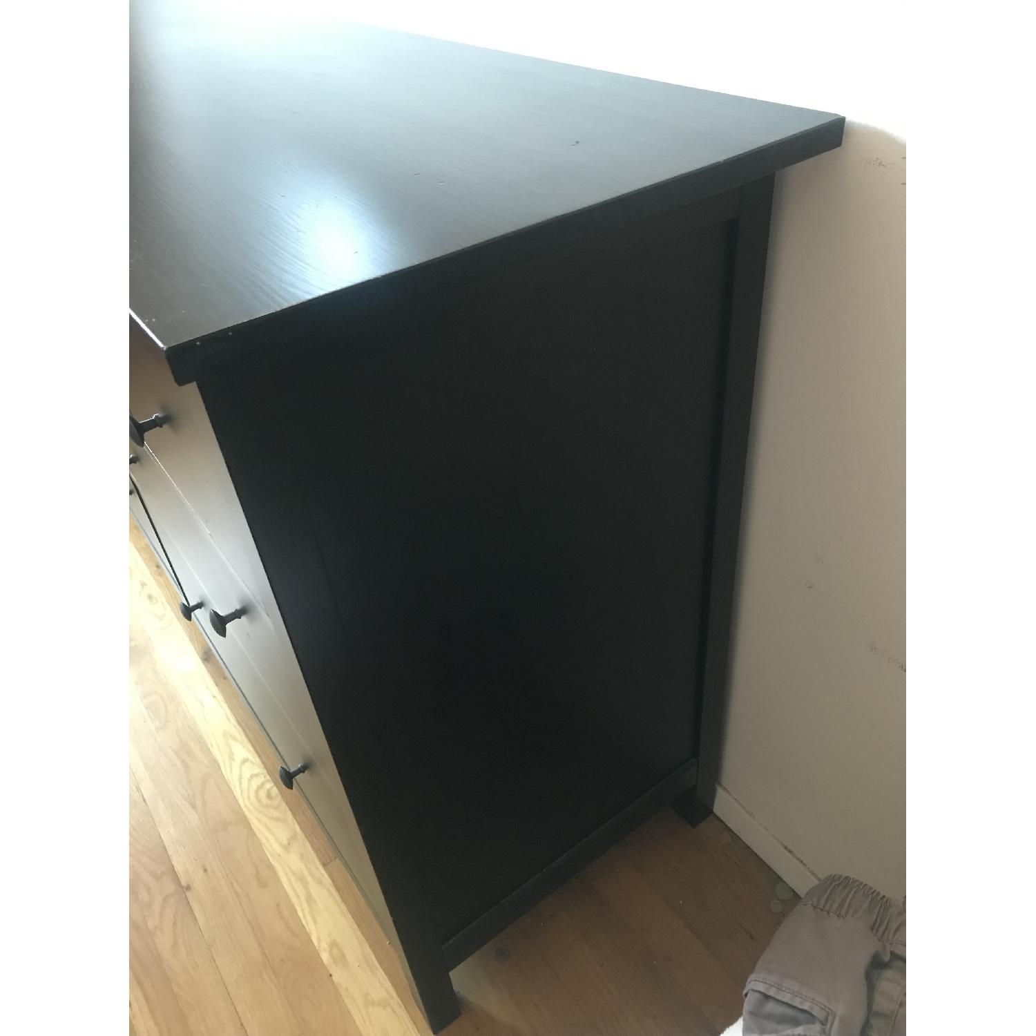 Ikea Hemnes 8-Drawer Dresser in Black-Brown - image-7