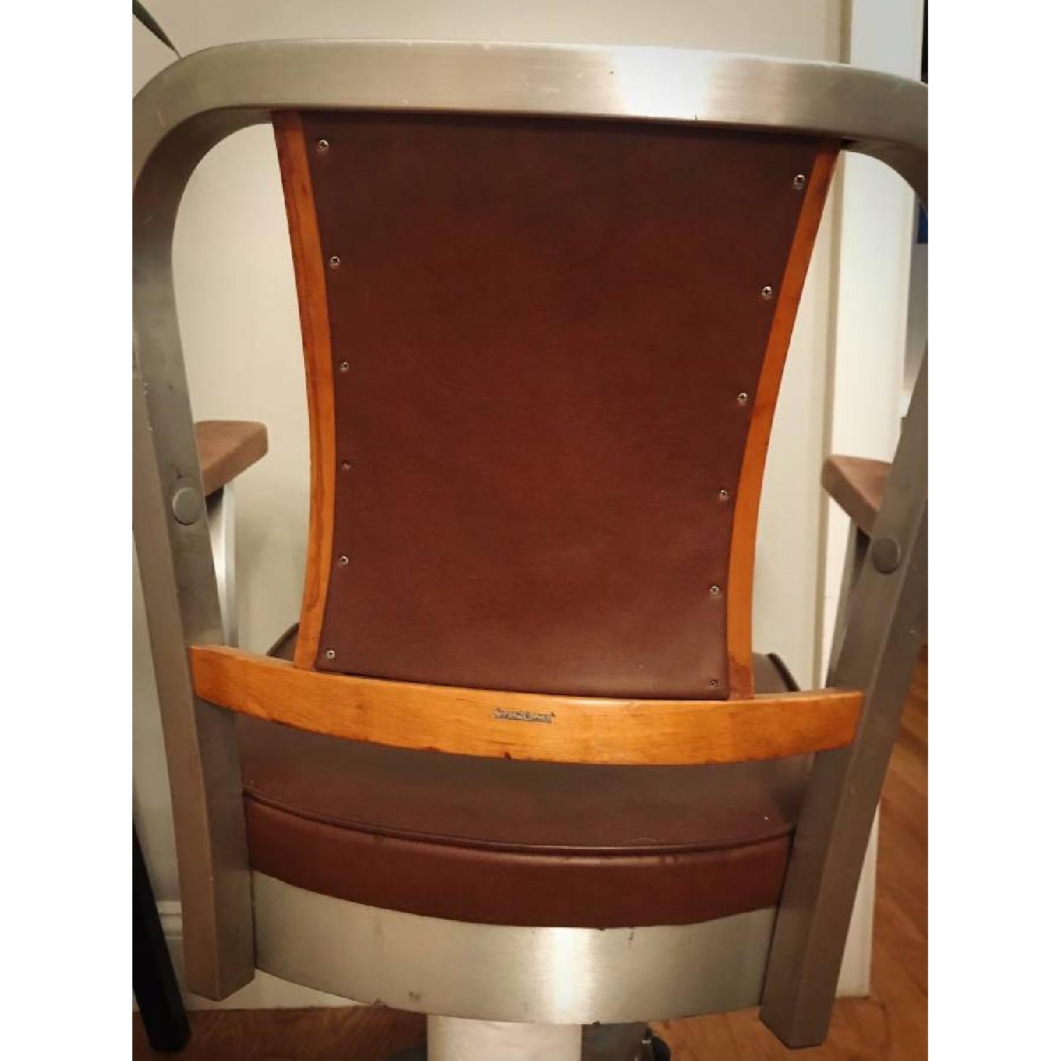 Shaw Walker Maple & Aluminum Task Chair - image-3