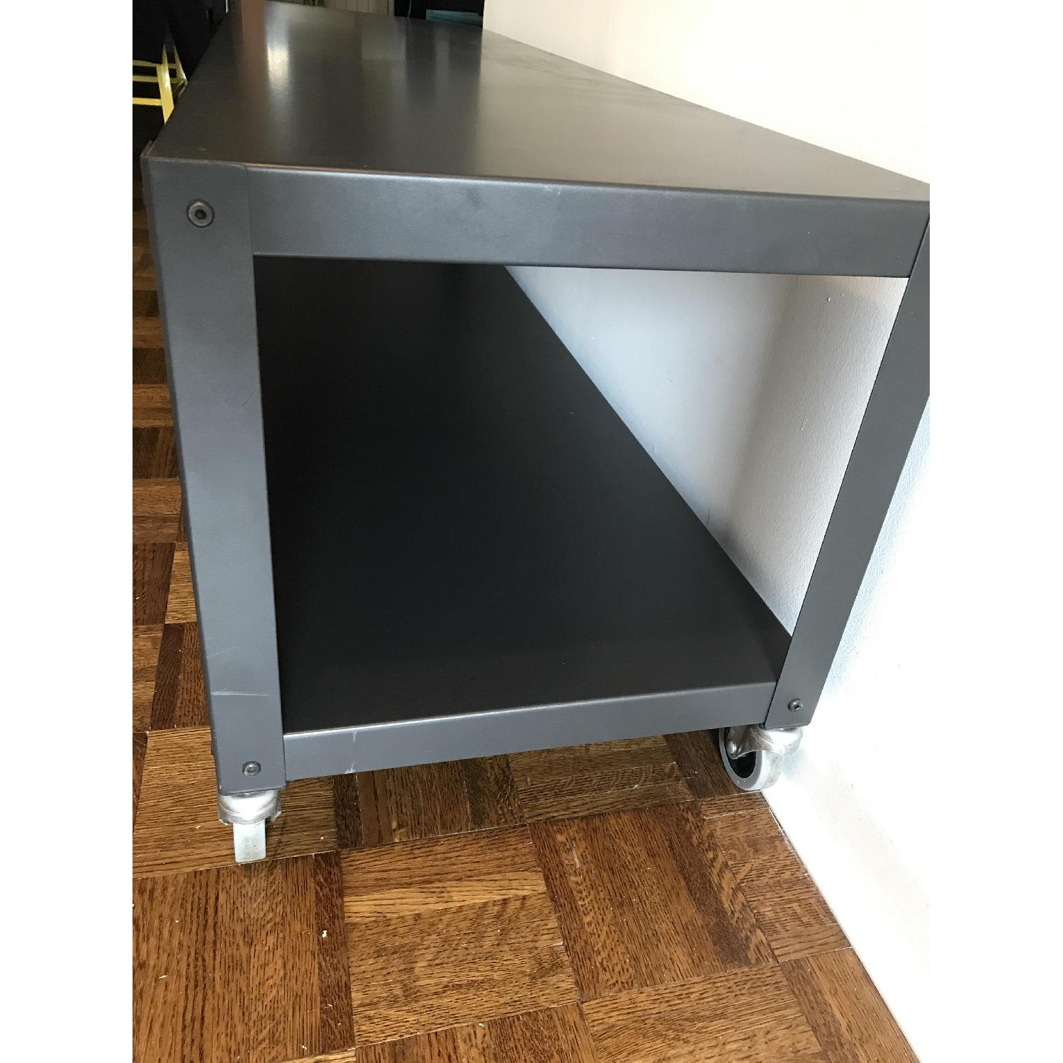 CB2 Go Cart Rolling TV Stand/Coffee Table/Side Table - image-5