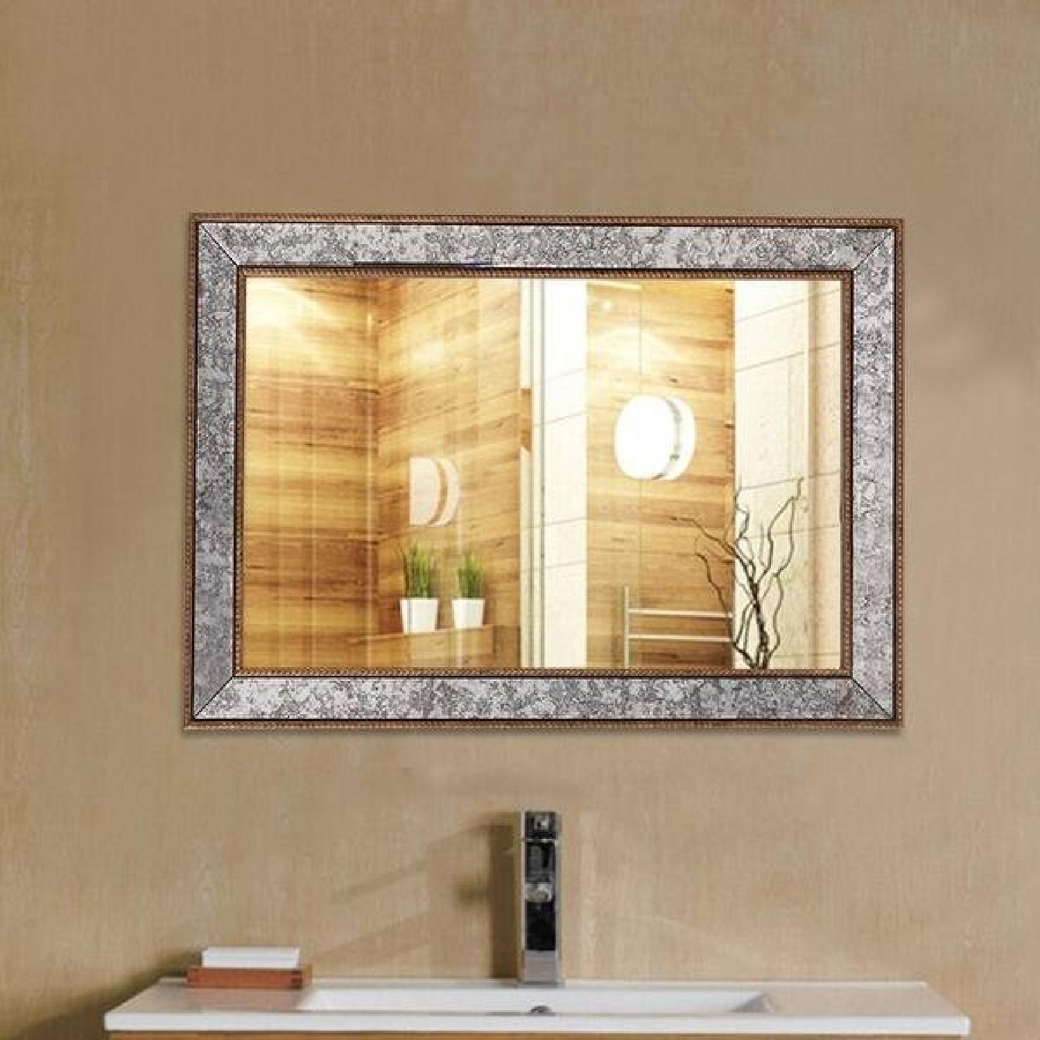 Beveled Rectangle Wall Mirror - image-2