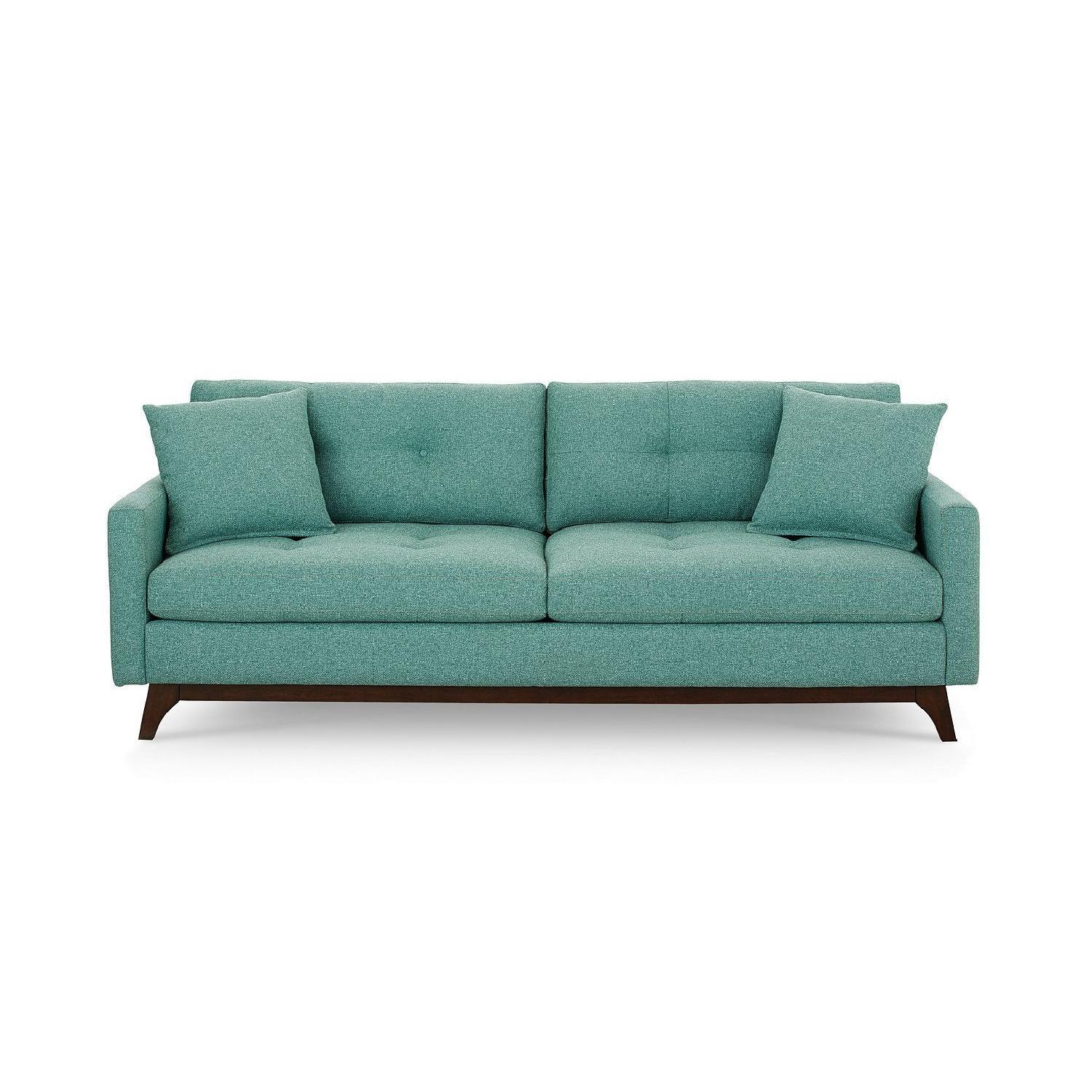 Macy's Nari Fabric Tufted Sofa AptDeco