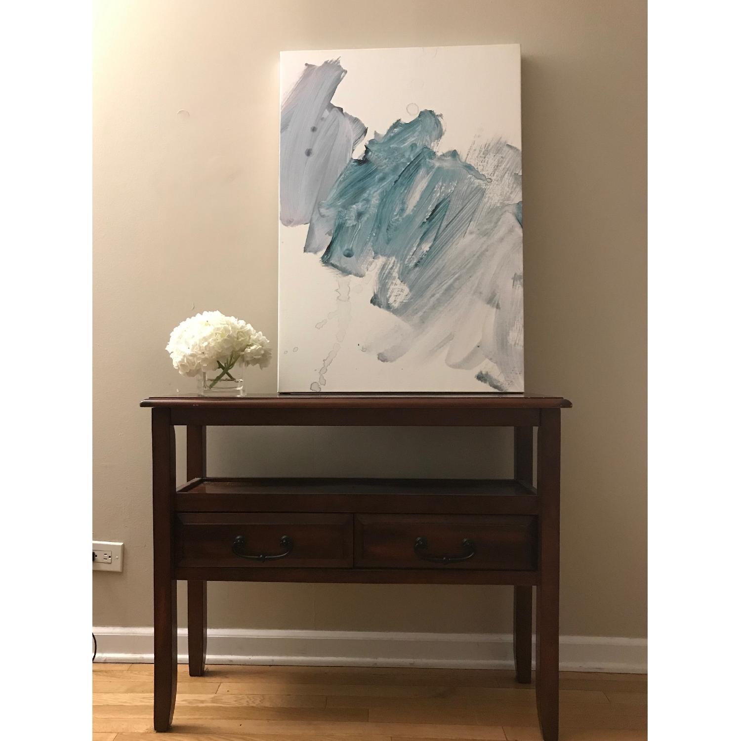 Pier 1 Wooden Console Table - image-2