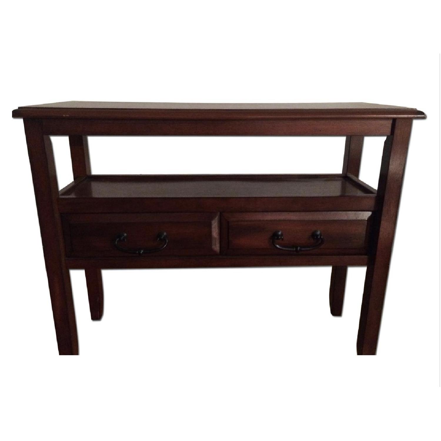 Pier 1 Wooden Console Table - image-4