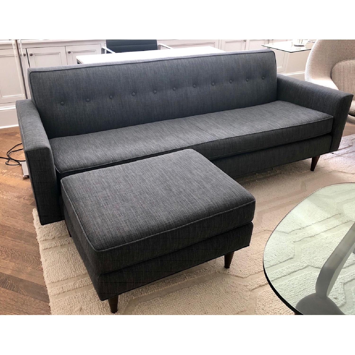 Design Within Reach Bantam Sofa & Ottoman - image-1