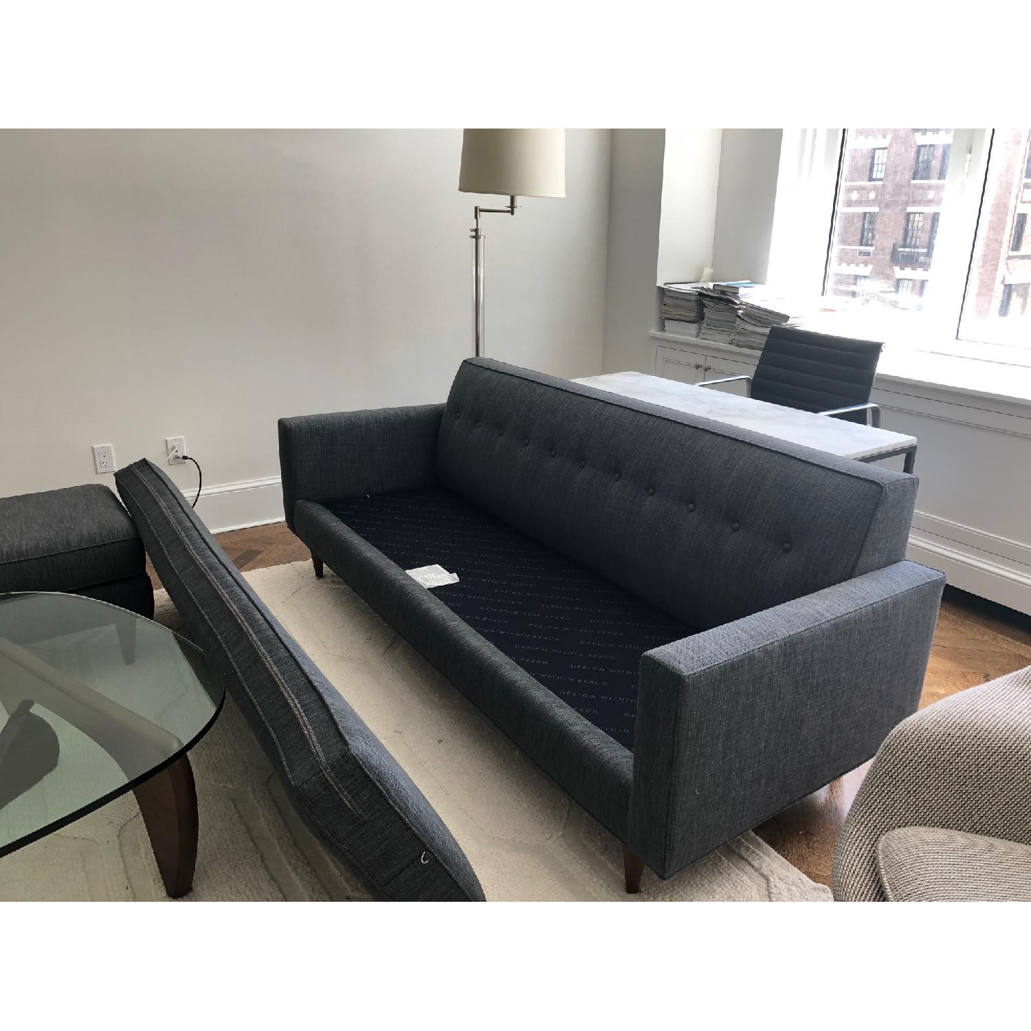 Design Within Reach Bantam Sofa & Ottoman - image-5