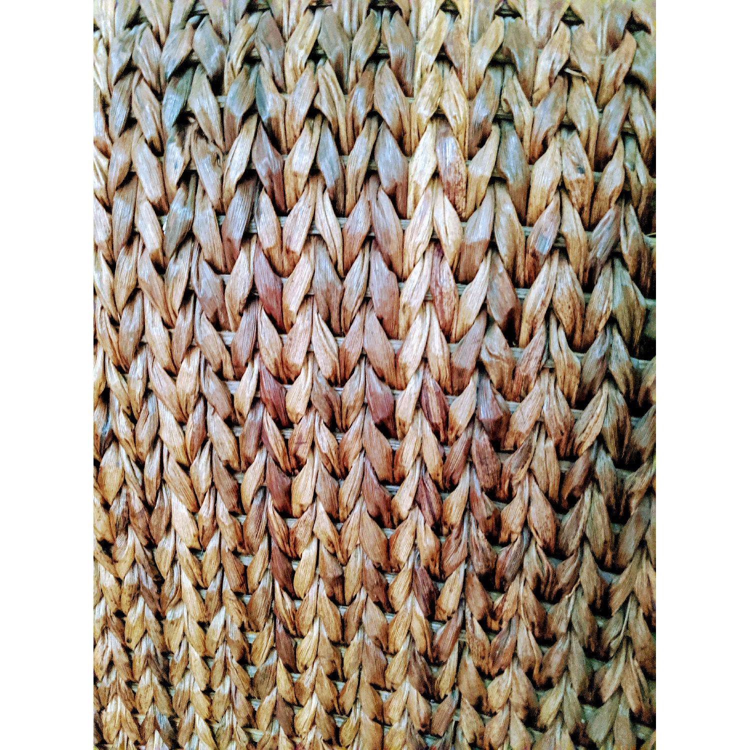 Pottery Barn Seagrass Wingback Armchair - image-5